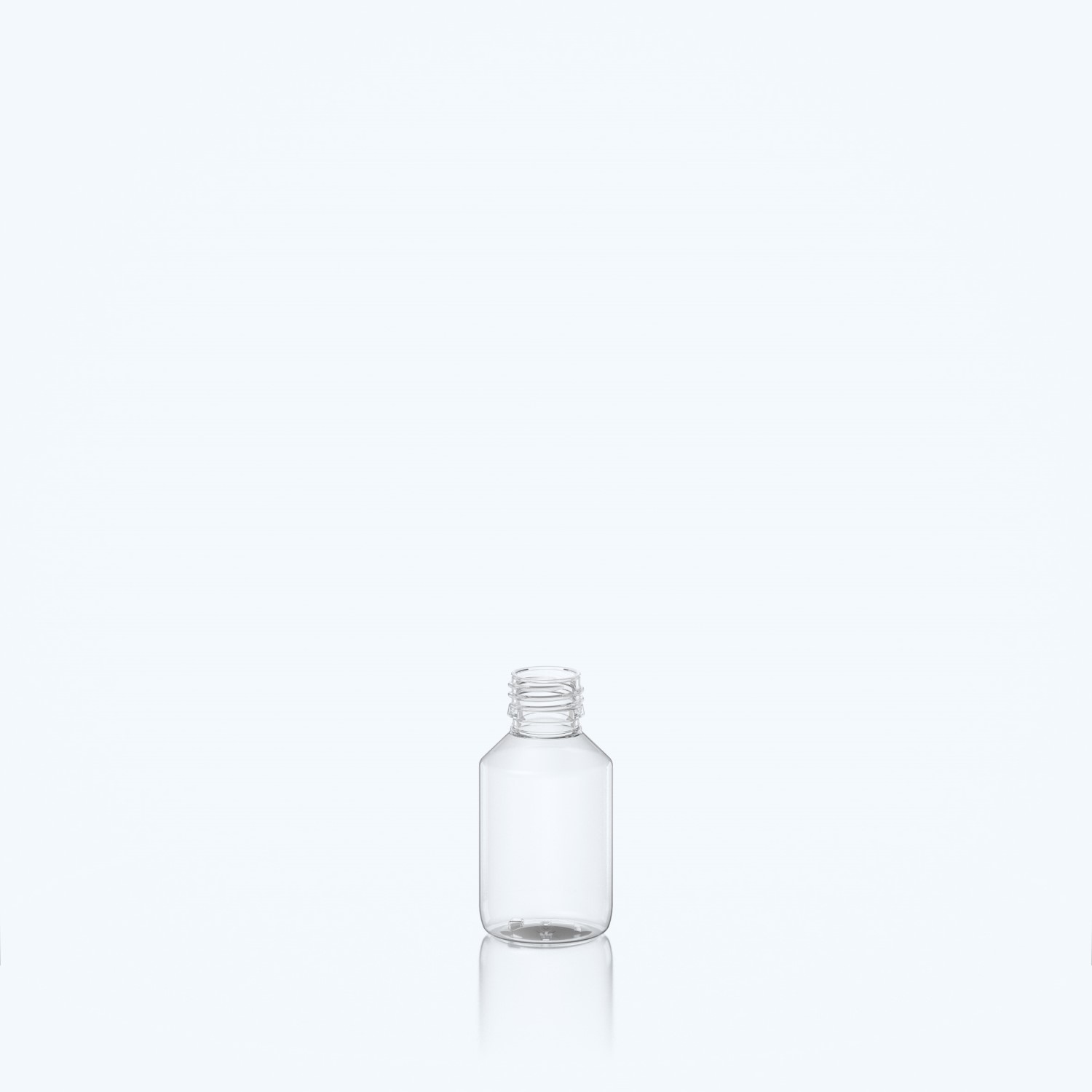 100ml Veral PET Bottle - 28ROPP - Clear