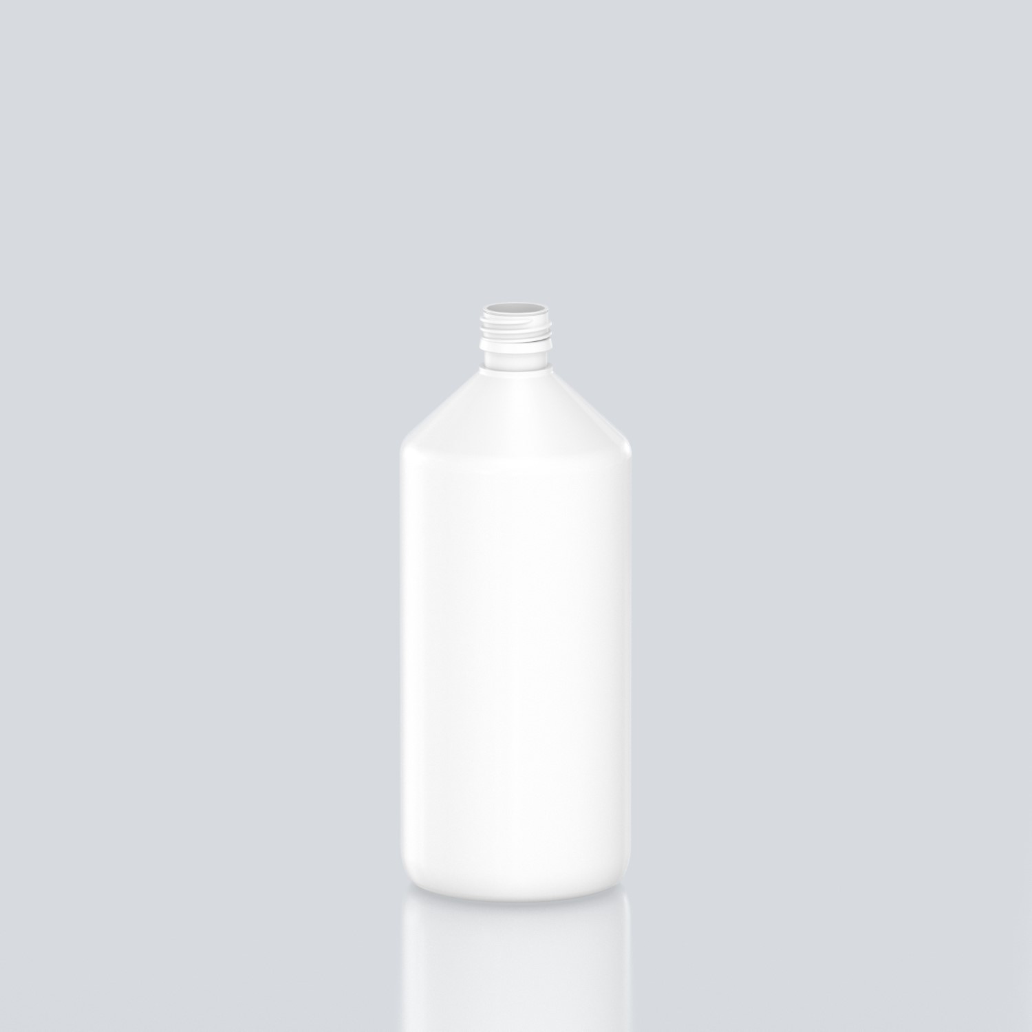 1000ml Veral PET Bottle - 28ROPP - White
