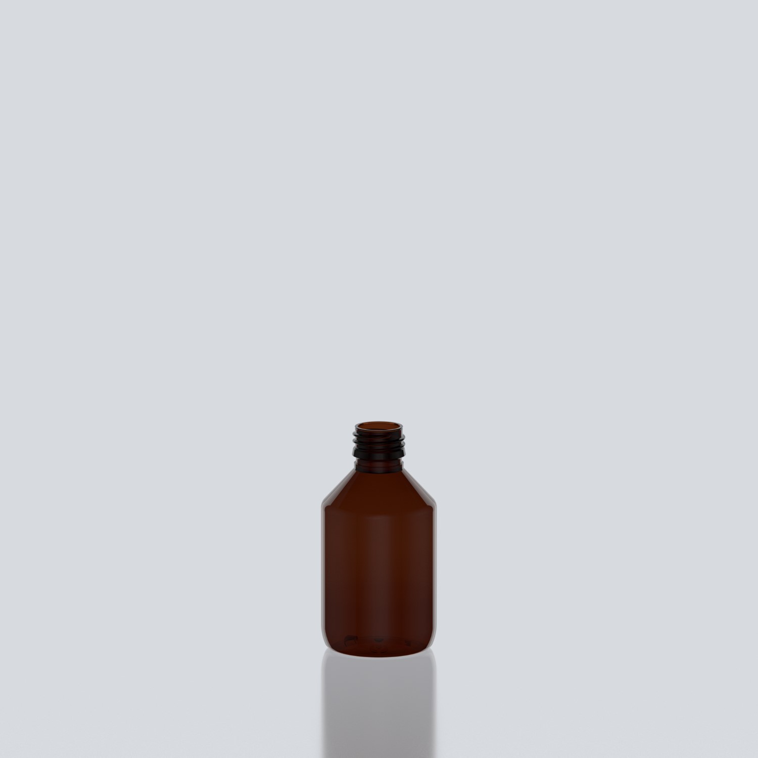 200ml Veral PET bottle - 28ROPP - Amber