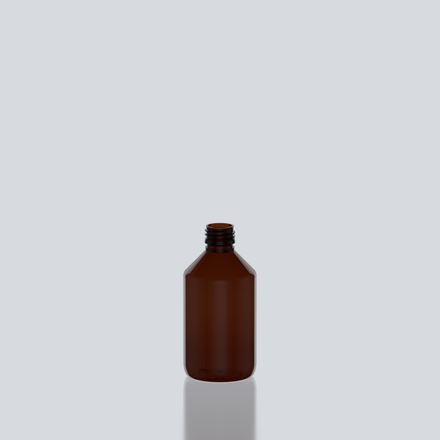300ml Veral PET Bottle - 28ROPP - Amber