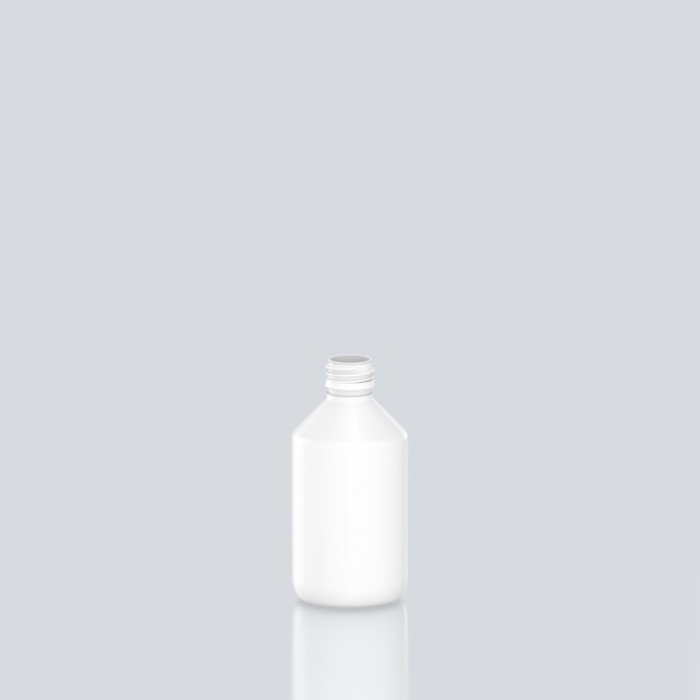 300ml Veral PET Bottle - 28ROPP - White
