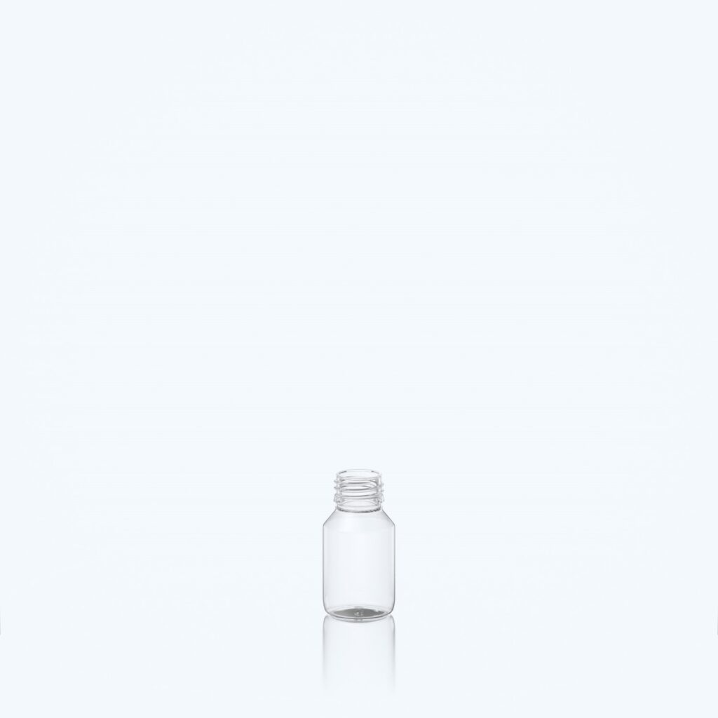 50ml Veral PET Bottle - 28ROPP - Clear