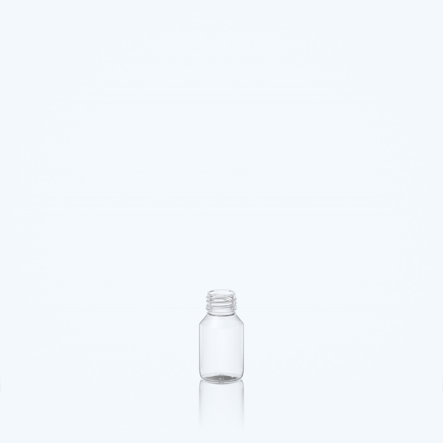 50ml Veral PET Bottle - 28ROPP - Clear