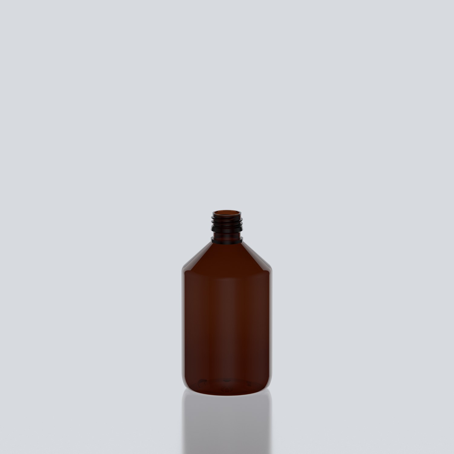 500ml Veral PET Bottle - 28ROPP - Amber