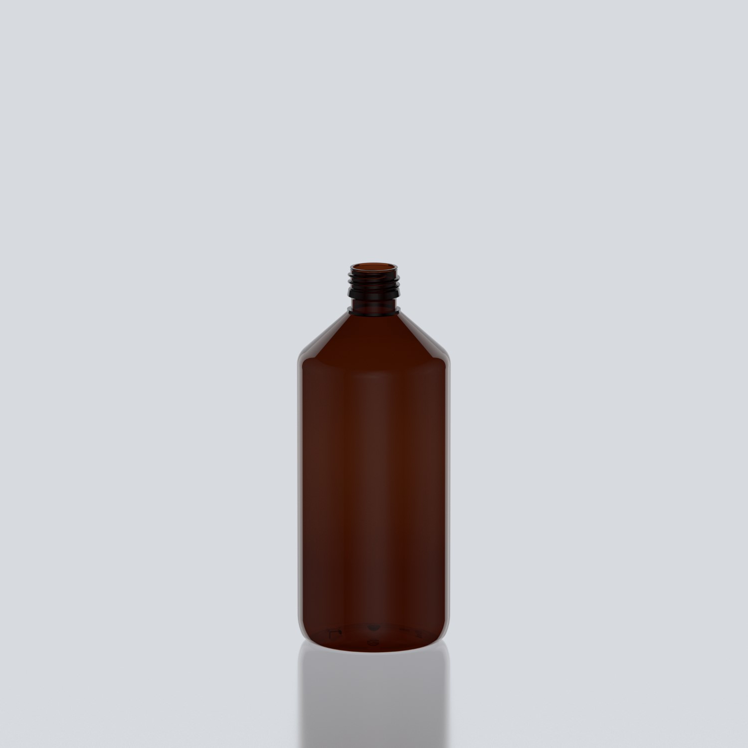 750ml Veral PET Bottle - 28ROPP - Amber