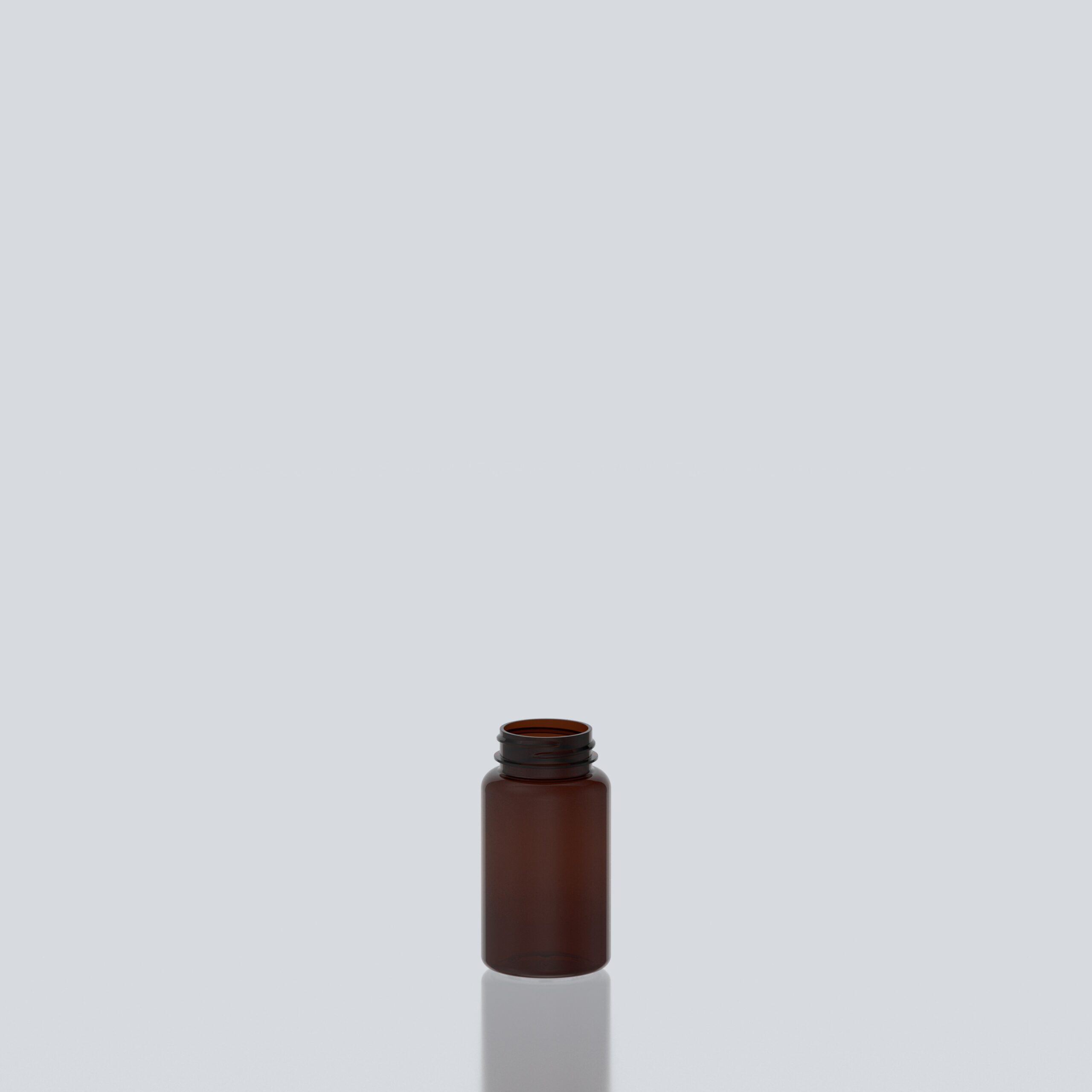 125ml PET Pill Jar - 38SP400 - Amber