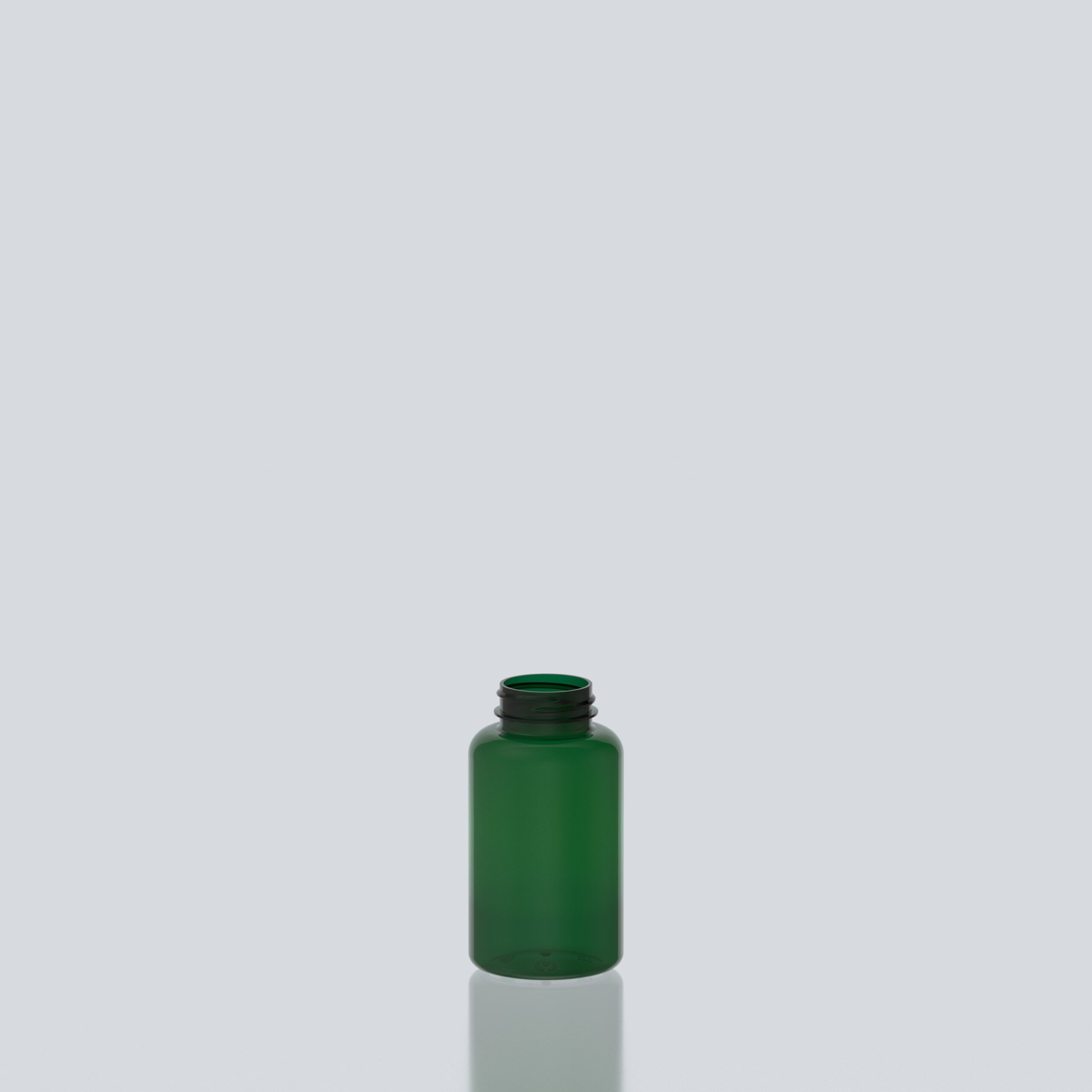 200ml PET Pill Jar  - 38SP400 - Green