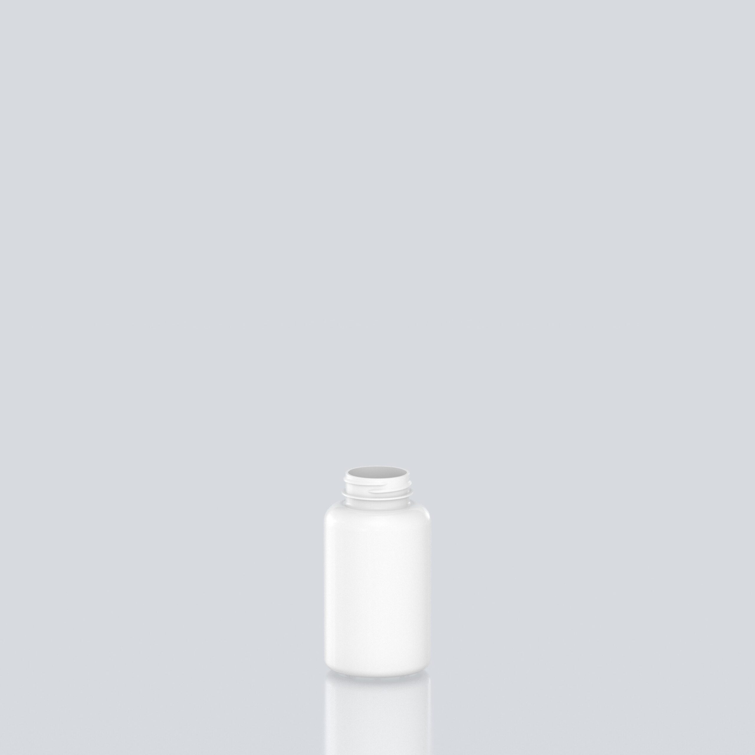 200ml PET Pill Jar  - 38SP400 - White