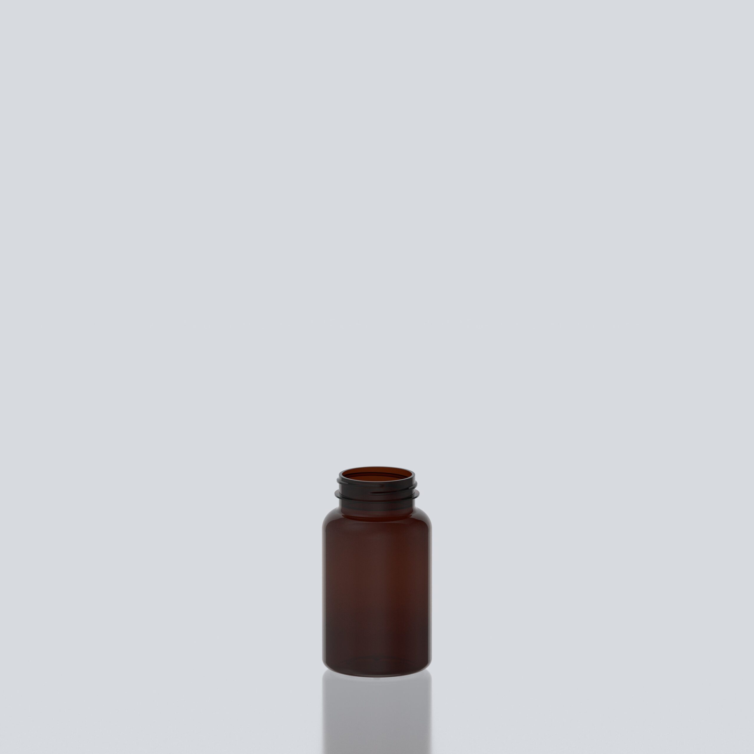 200ml PET Pill Jar  - 45SP400 - Amber