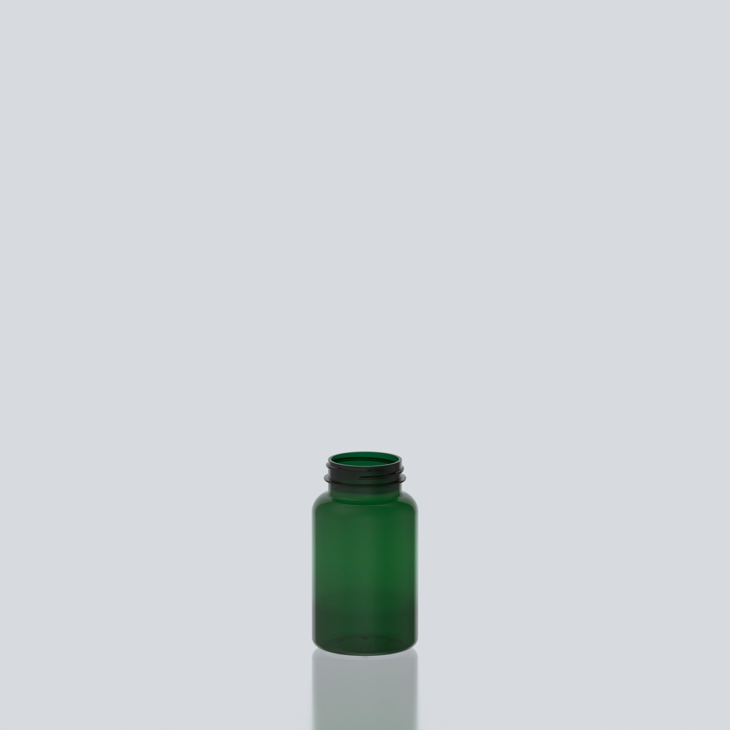200ml PET Pill Jar  - 45SP400 - Green
