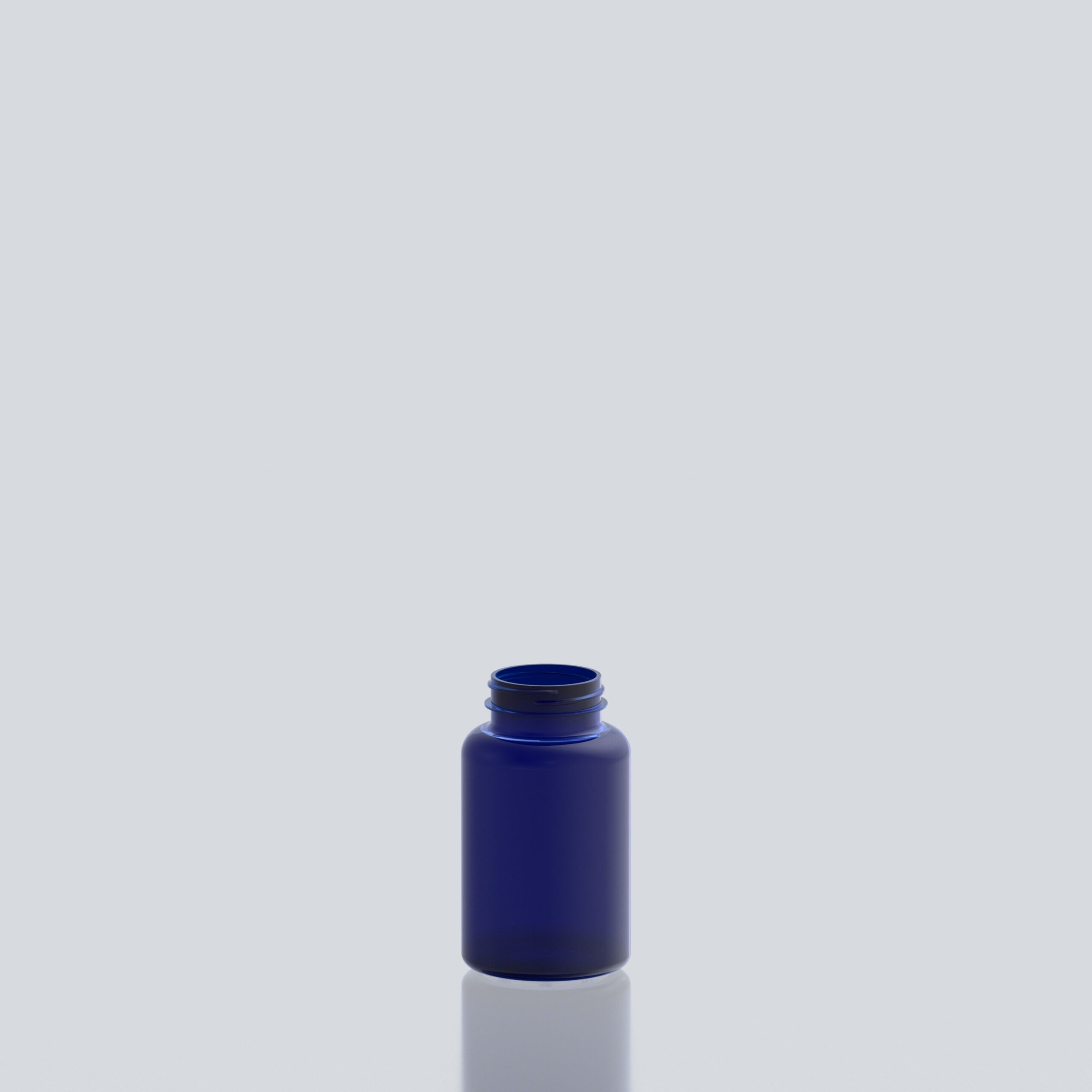 250ml PET Pill Jar - 45SP400 - Blue