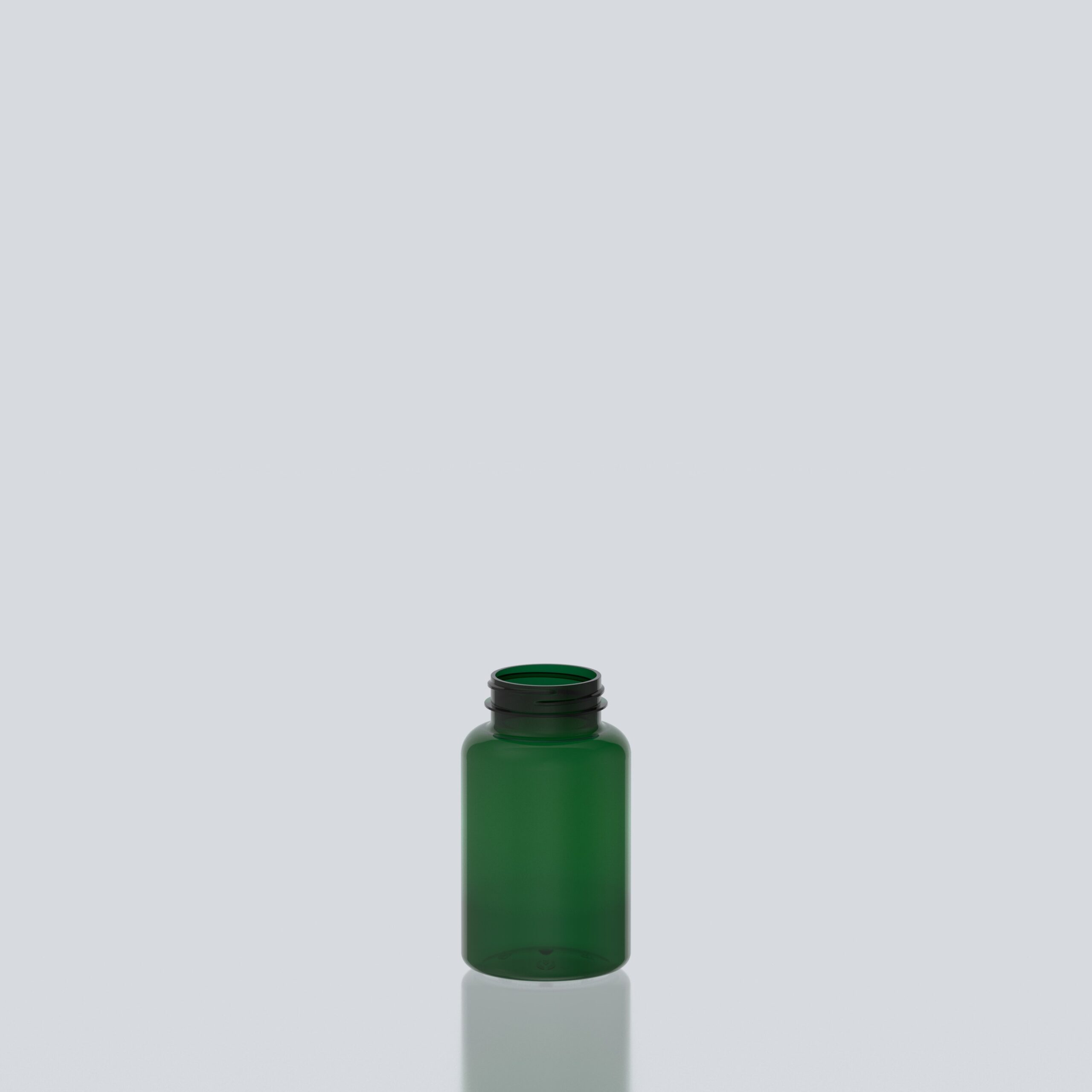 250ml PET Pill Jar - 45SP400 - Green