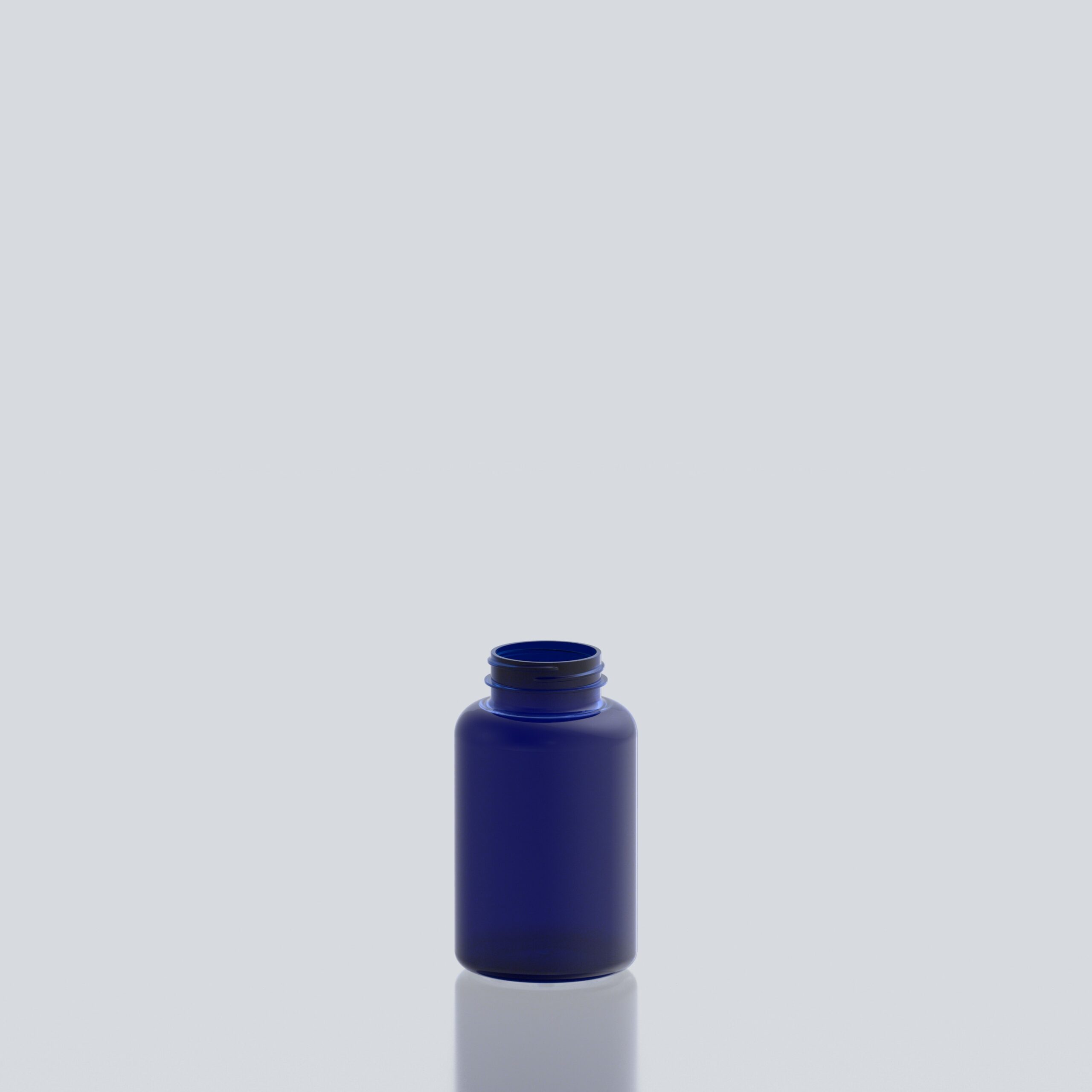 300ml PET Pill Jar - 45SP400 - Blue