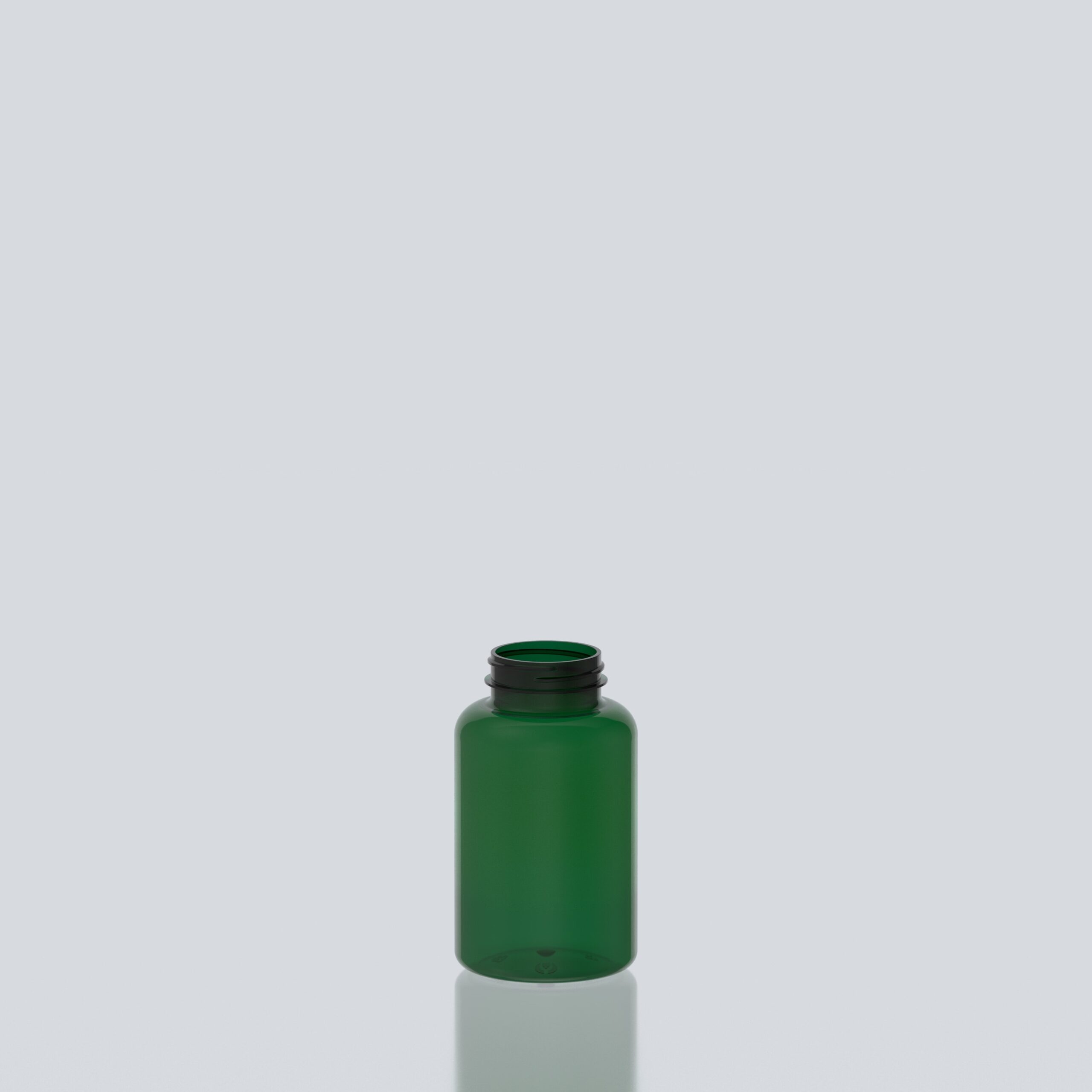 300ml PET Pill Jar - 45SP400 - Green