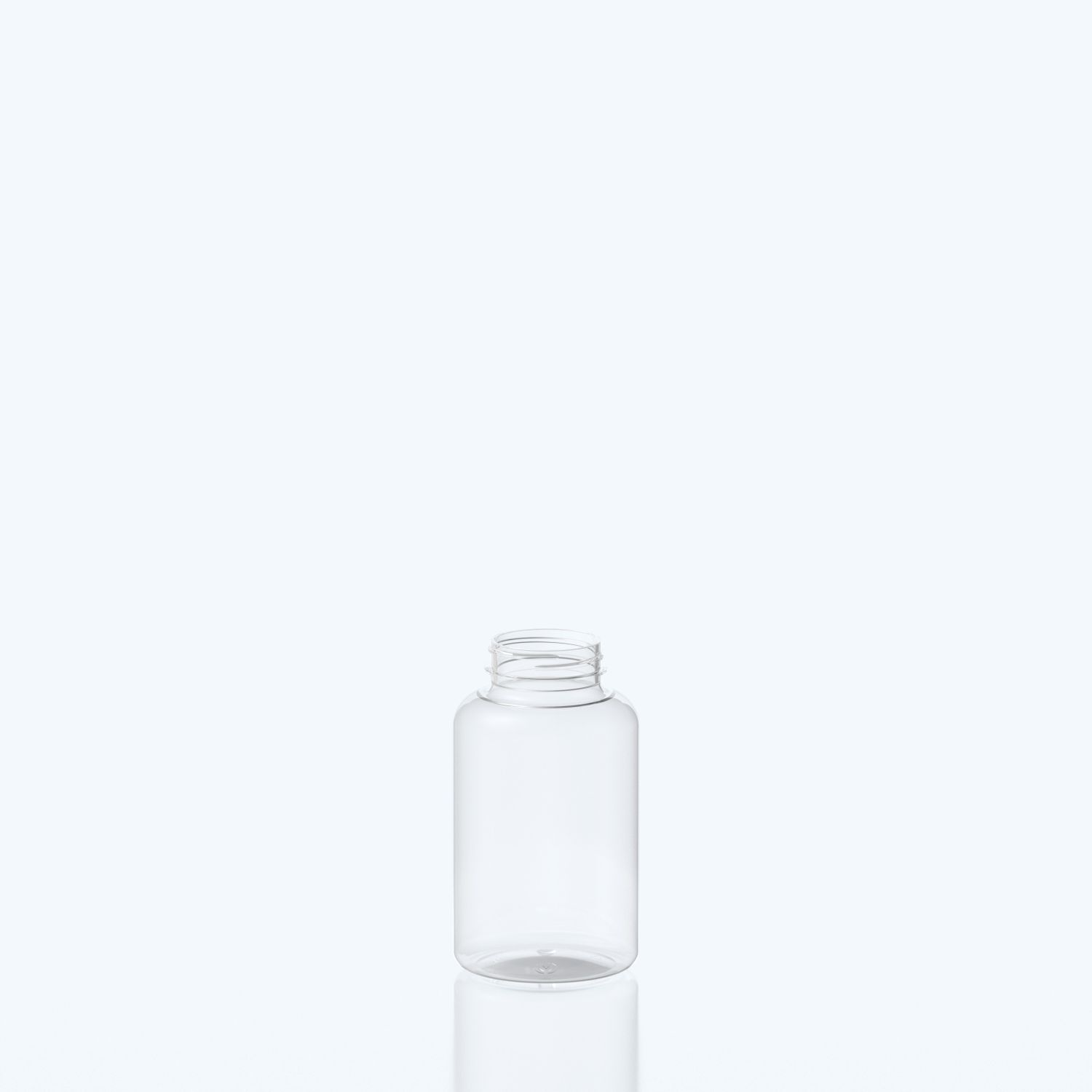 350ml PET Pill Jar - 45SP400 - Clear