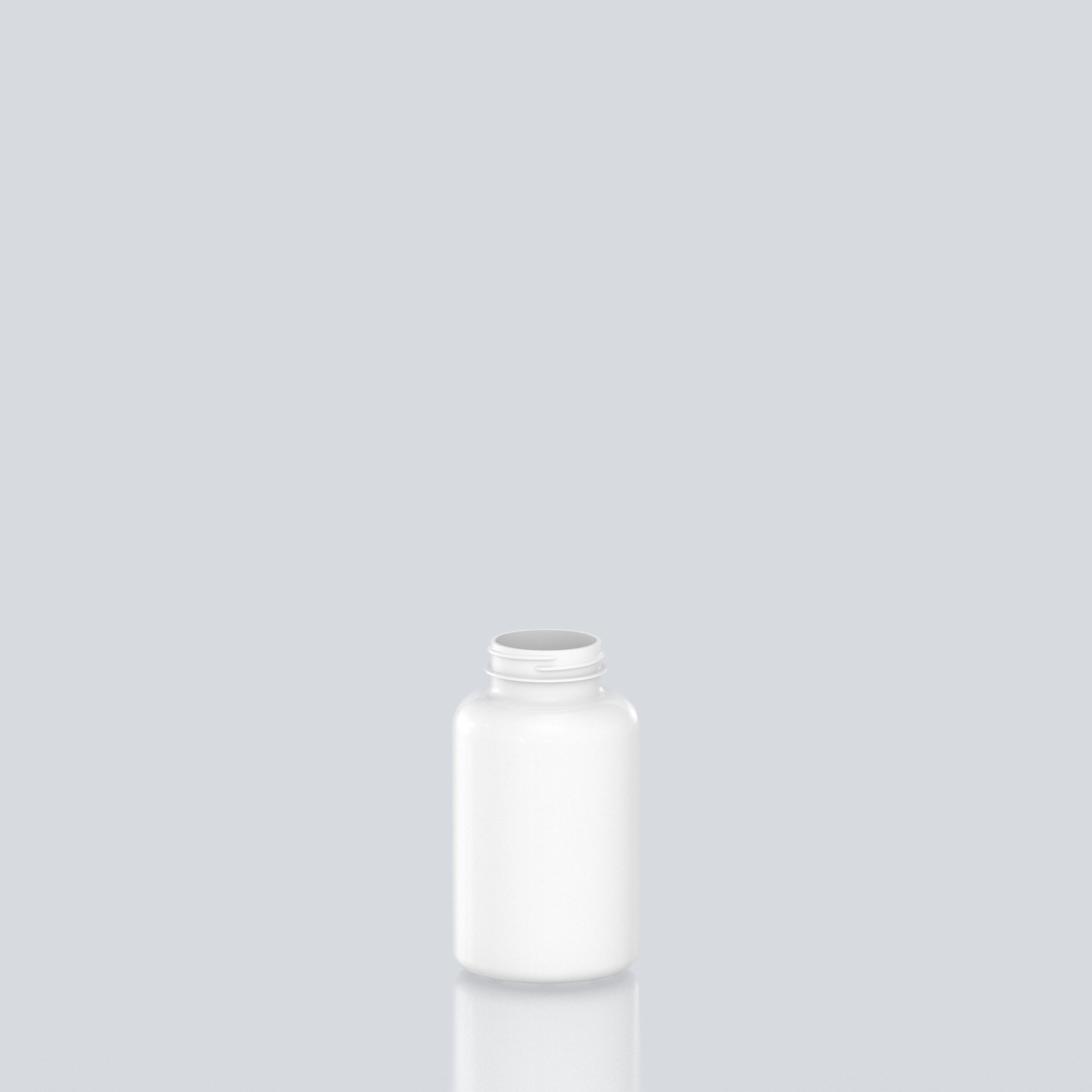 350ml PET Pill Jar - 45SP400 - White