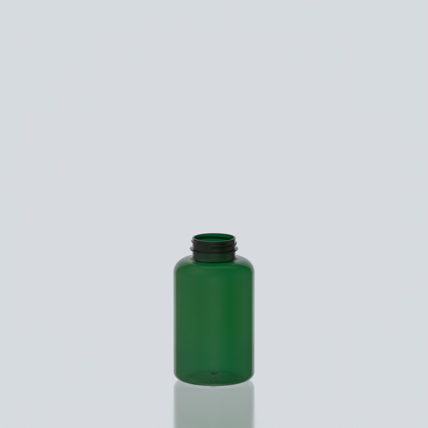 500ml PET Pill Jar - 45SP400 - Green