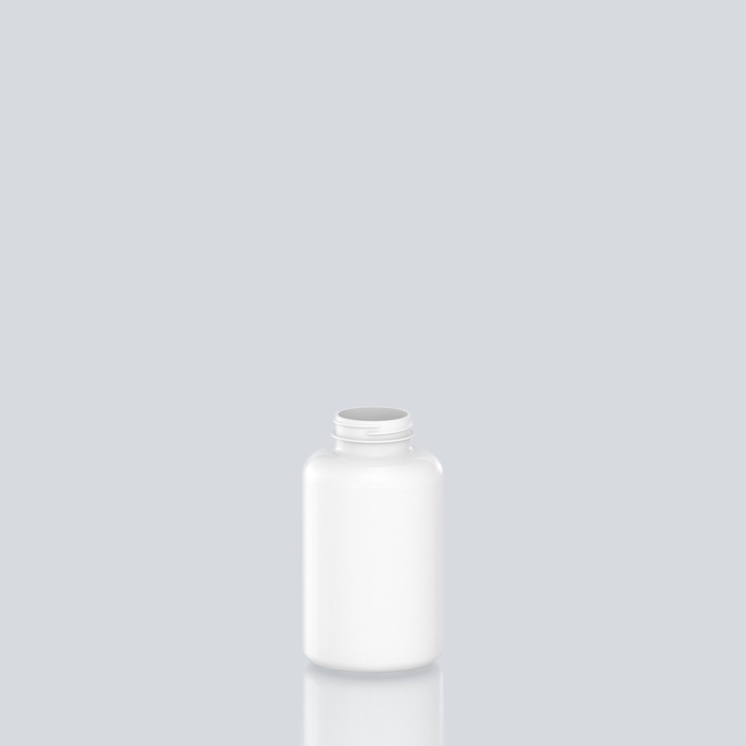 500ml PET Pill Jar - 45SP400 - White