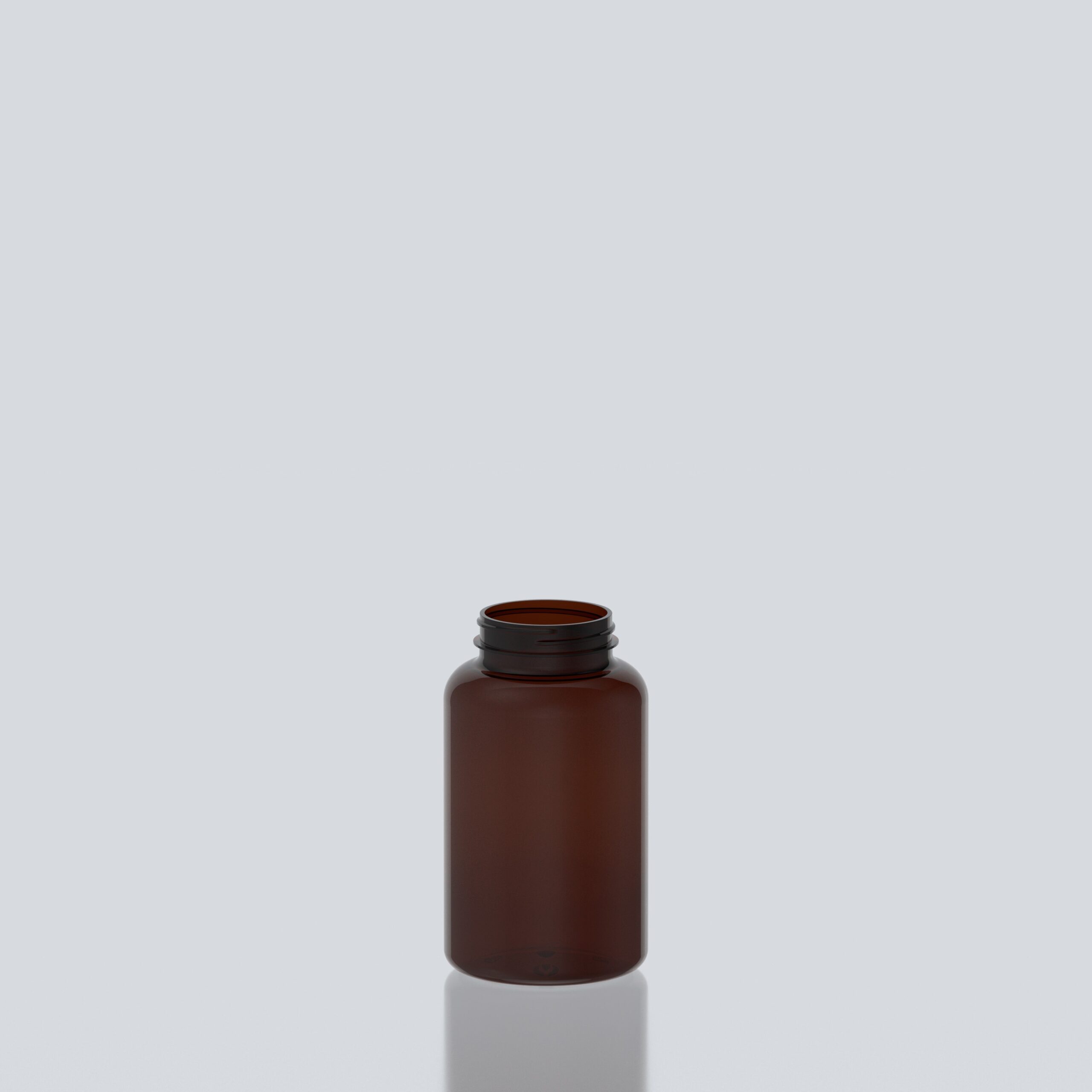 500ml PET Pill Jar - 53SP400 - Amber
