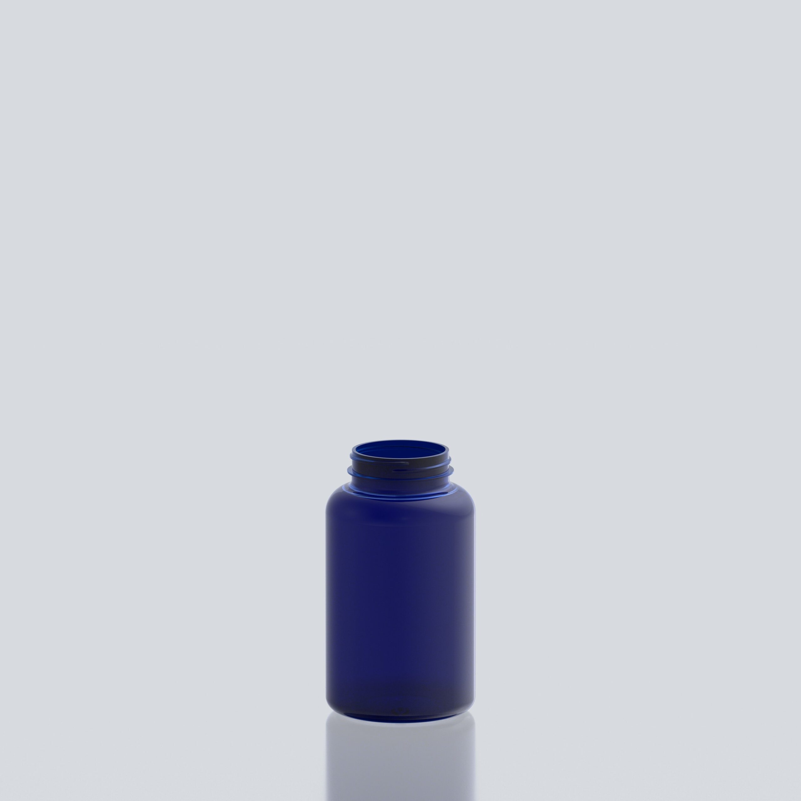 500ml PET Pill Jar - 53SP400 - Blue
