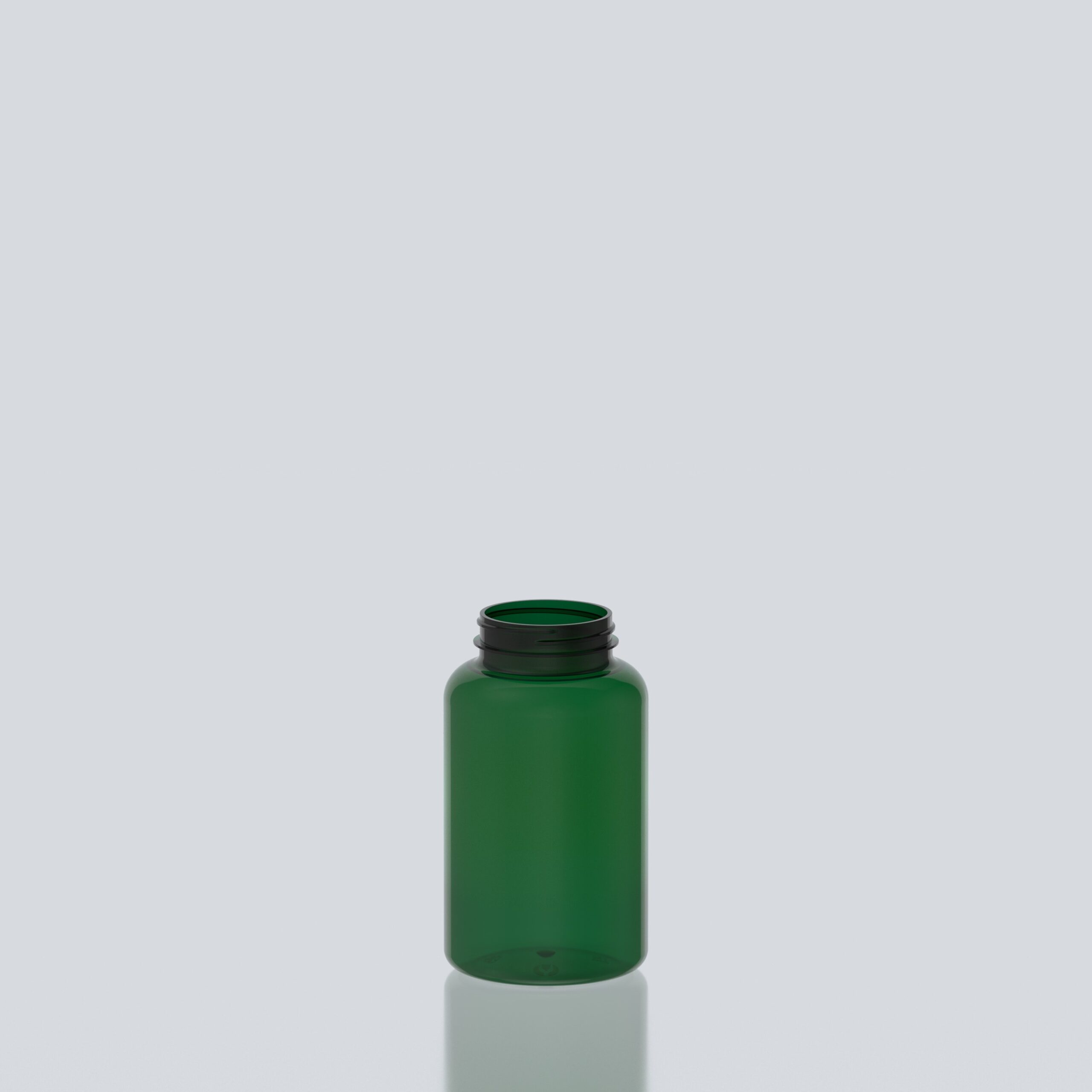 500ml PET Pill Jar - 53SP400 - Green