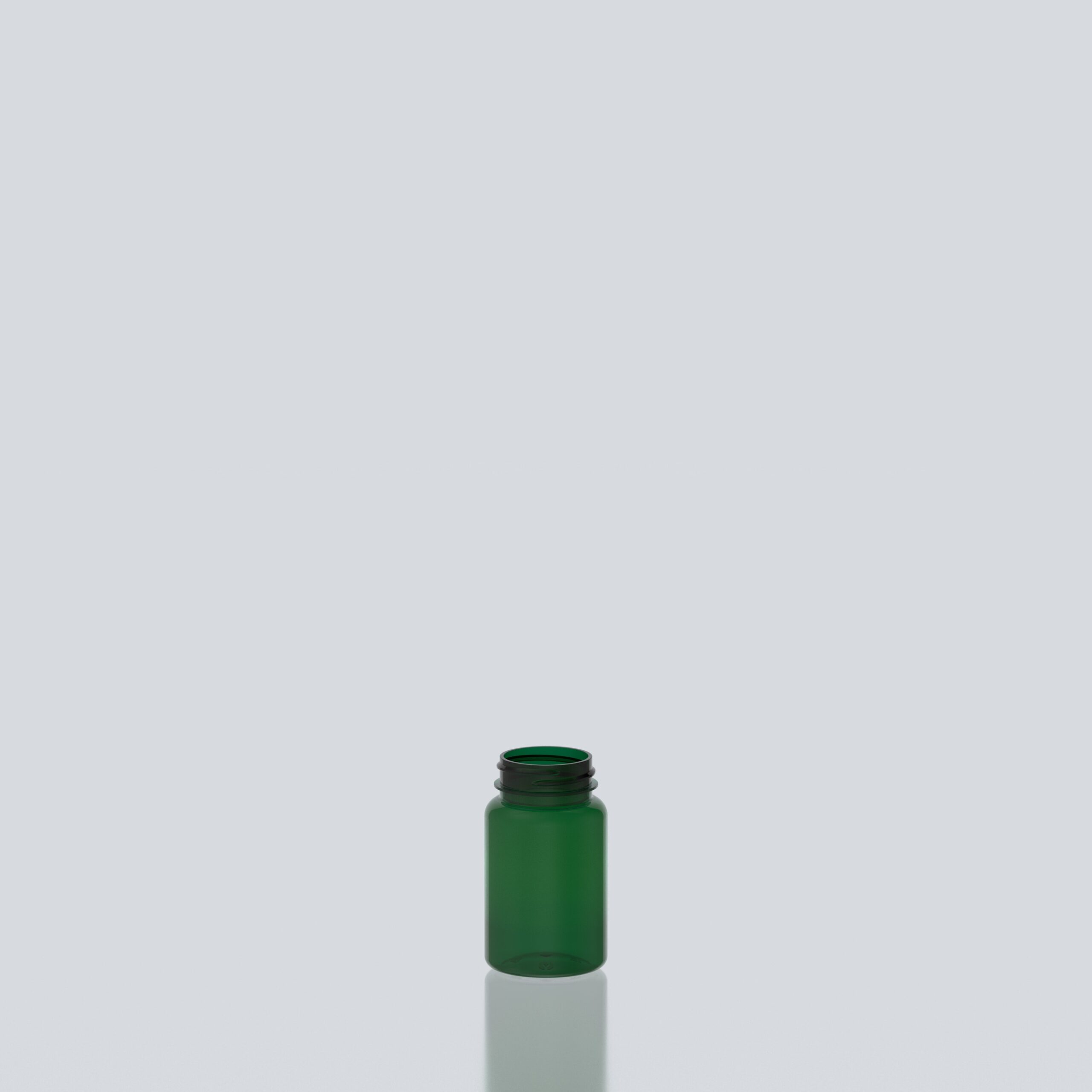 75ml PET Pill Jar - 38SP400 - Green