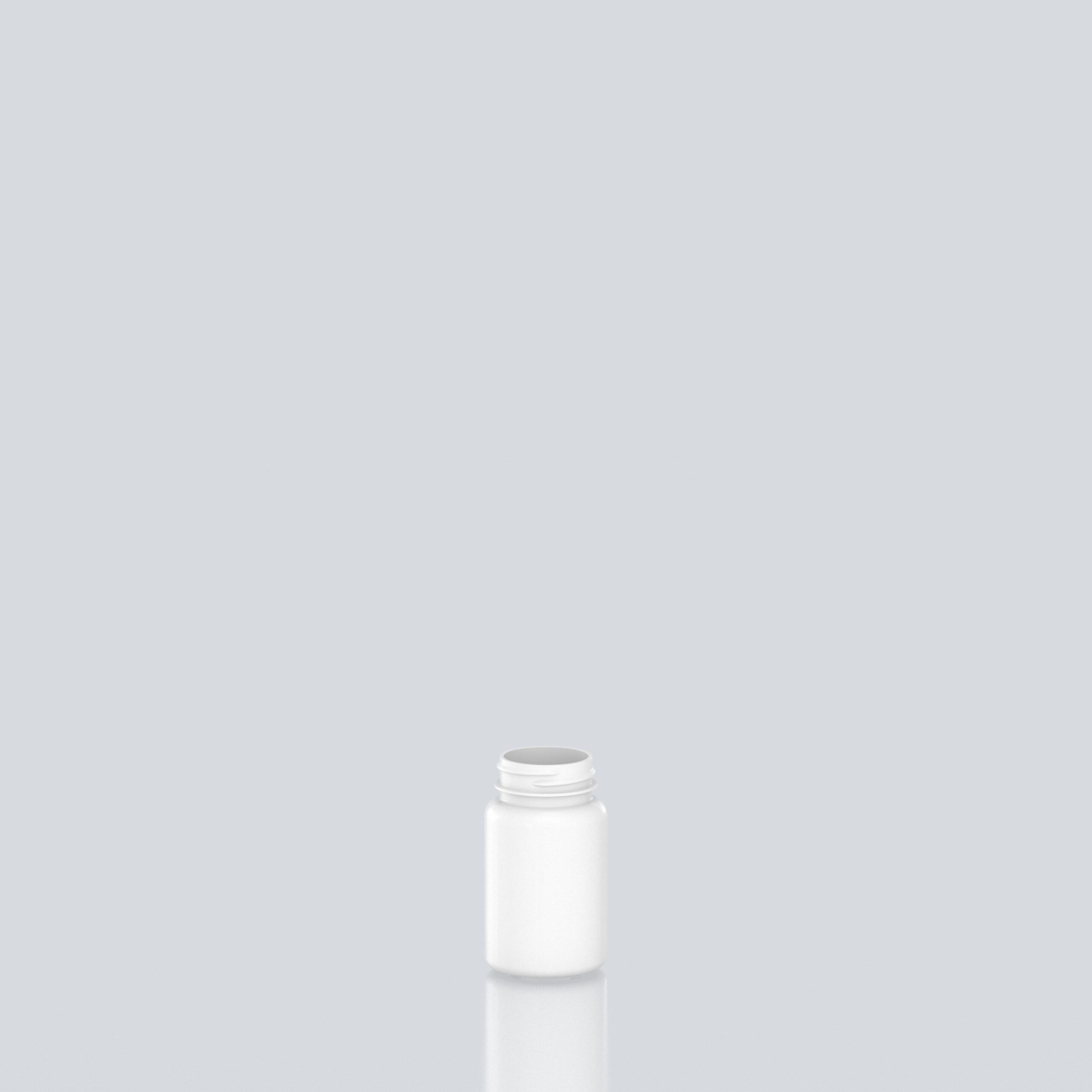 75ml PET Pill Jar - 38SP400 - White