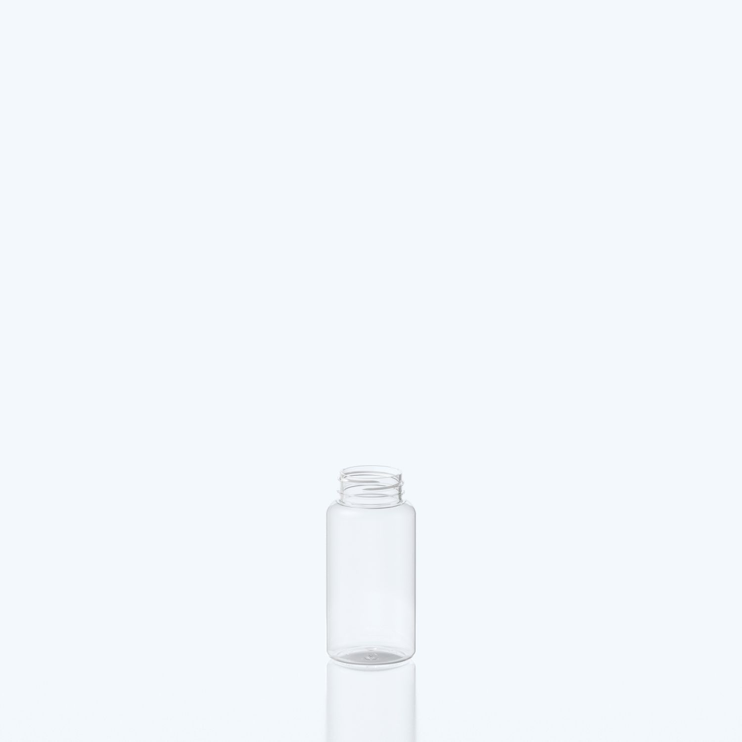 150ml PET Pill Jar Slim Line - 38SP400 - Clear