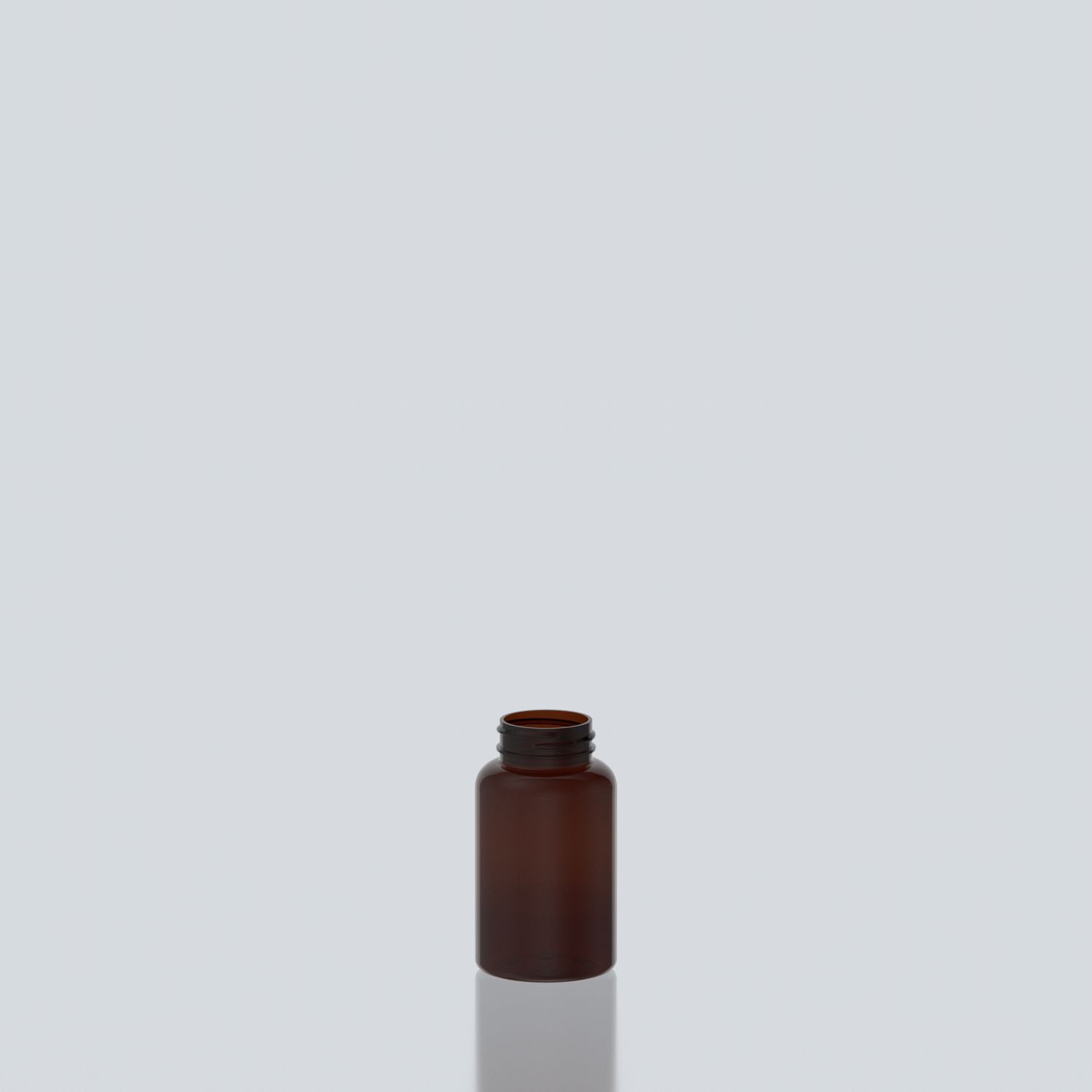 150ml PET Pill Jar - 38SP400 - Amber
