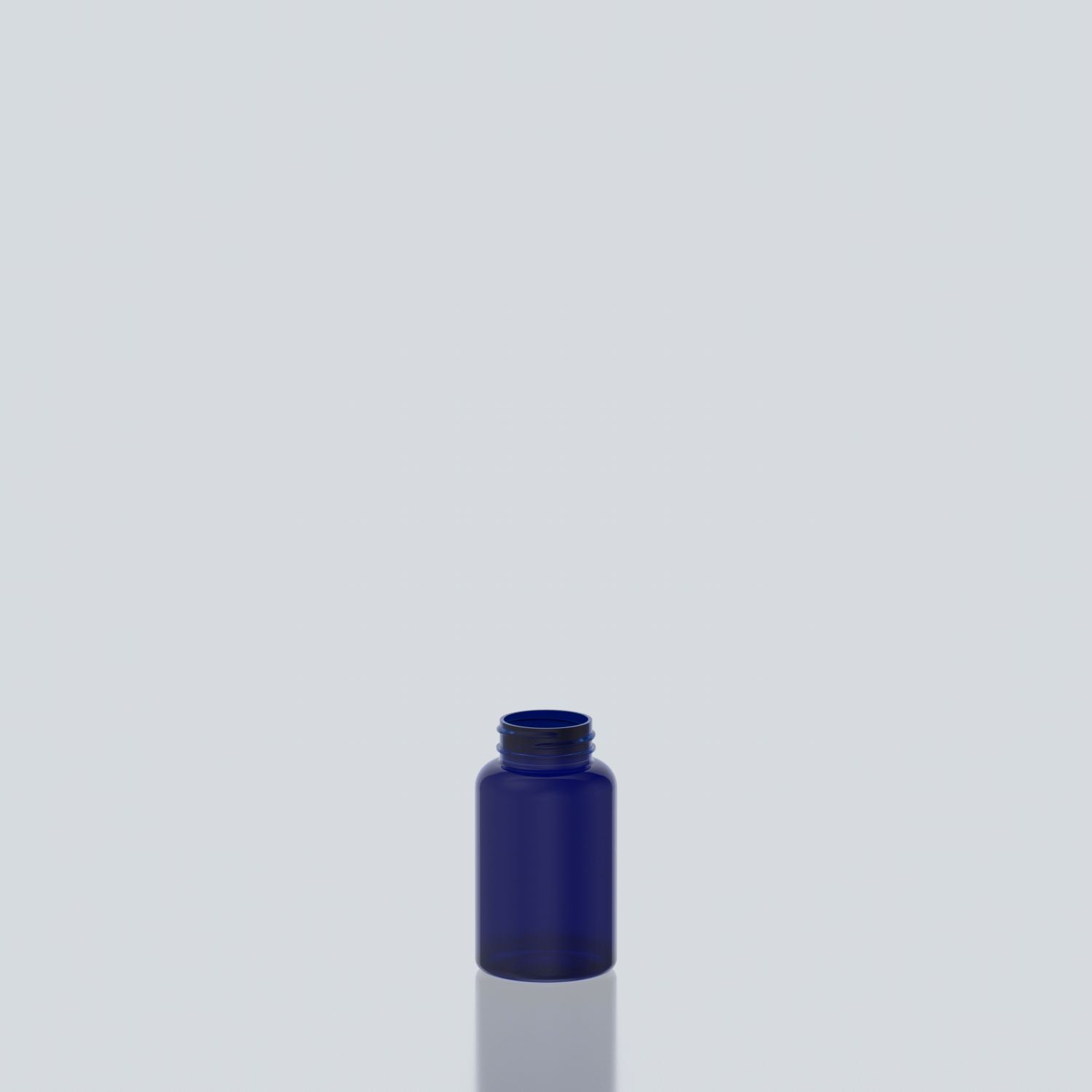 150ml PET Pill Jar - 38SP400 - Blue
