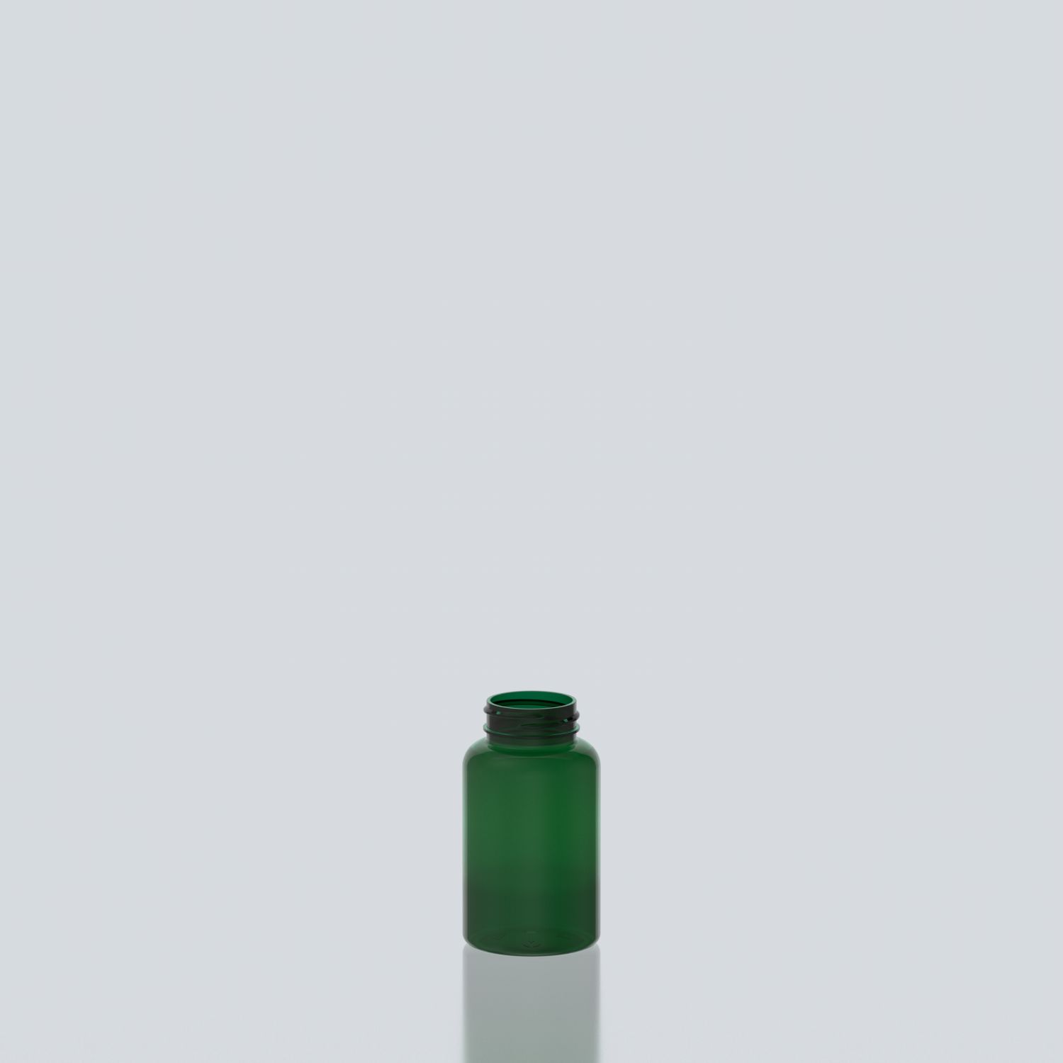150ml PET Pill Jar - 38SP400 - Green