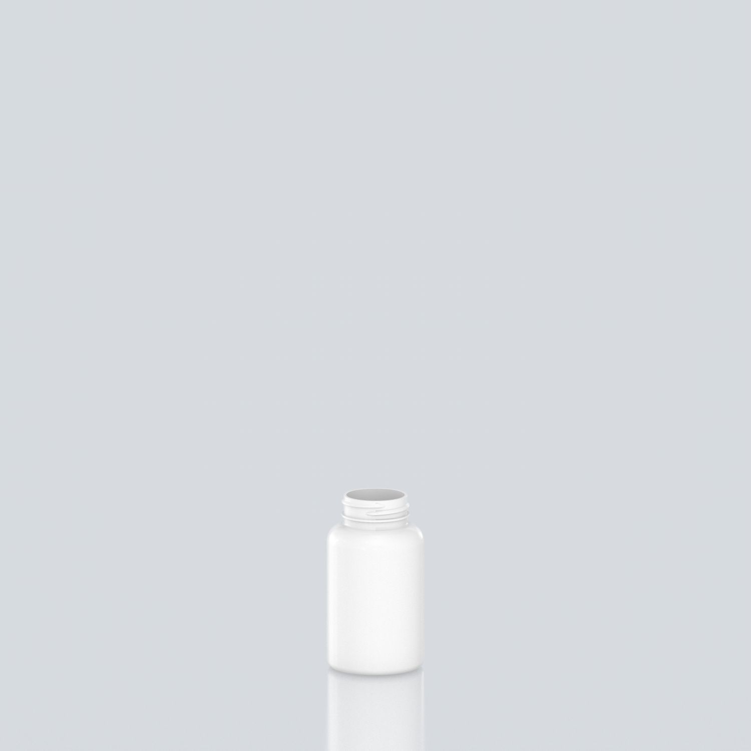 150ml PET Pill Jar - 38SP400 - White