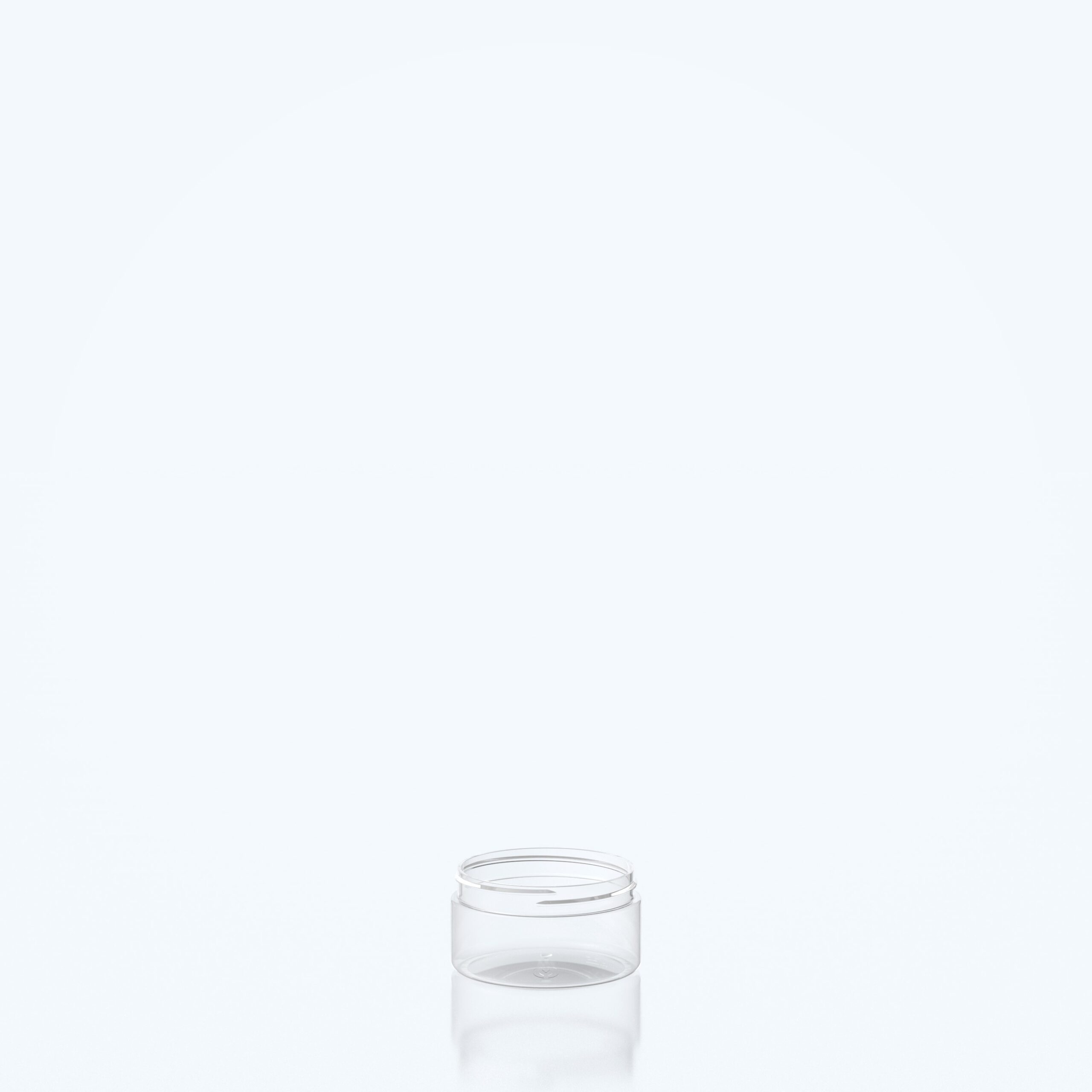 100ml Cylindrical PET Jar - 70SP400 - Clear