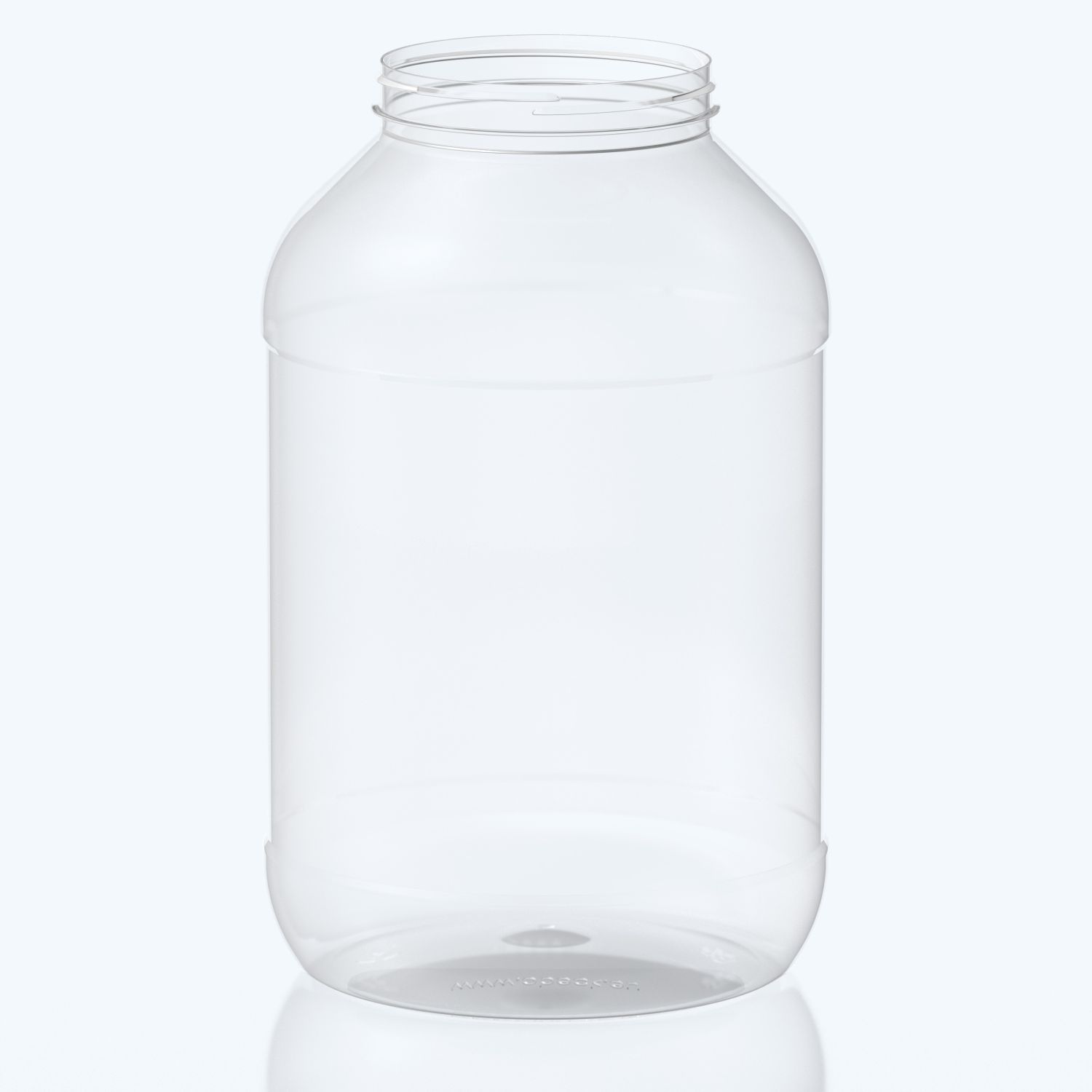 10L Round PET Jar - 127Special - Clear