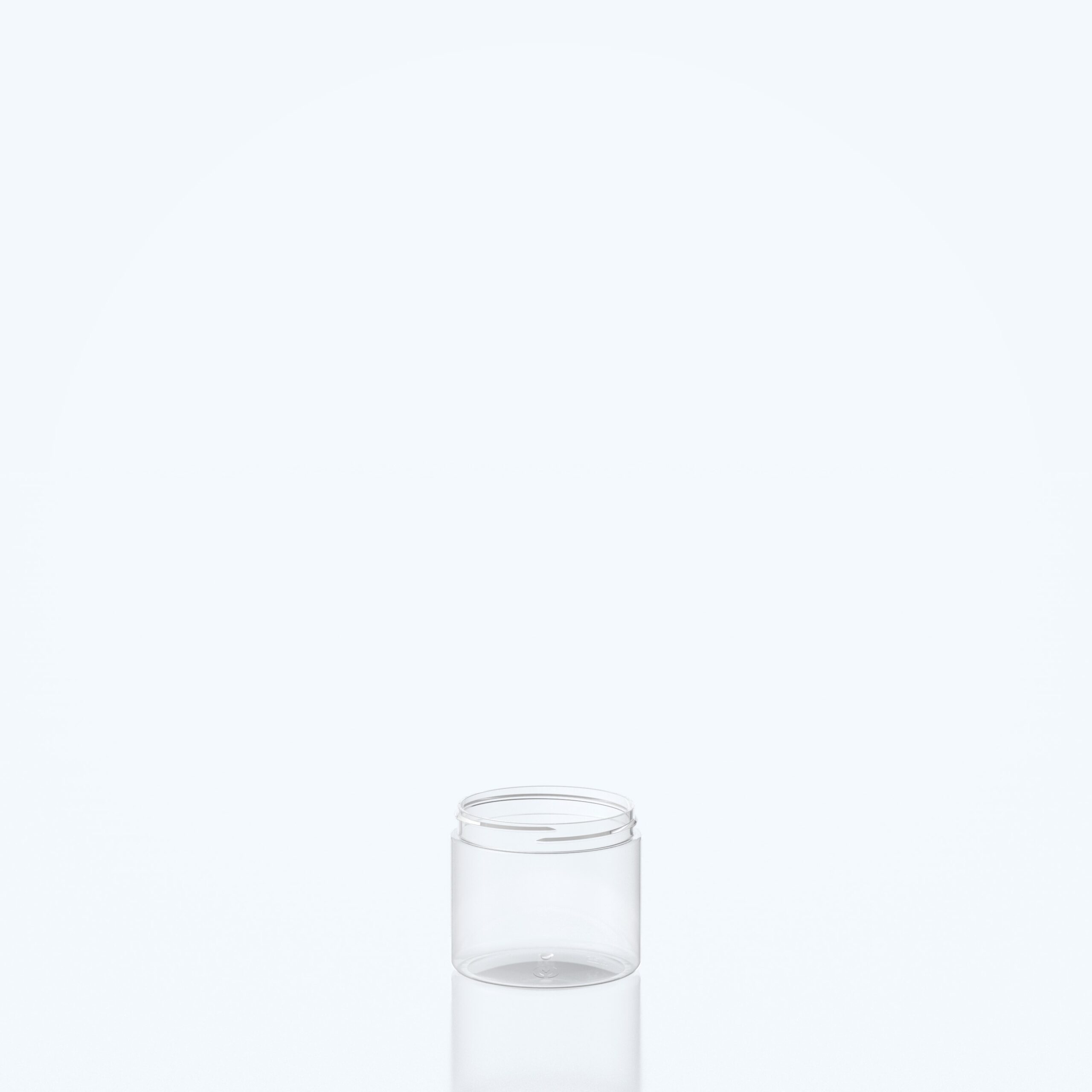 200ml Cylindrical PET Jar - 70SP400 - Clear