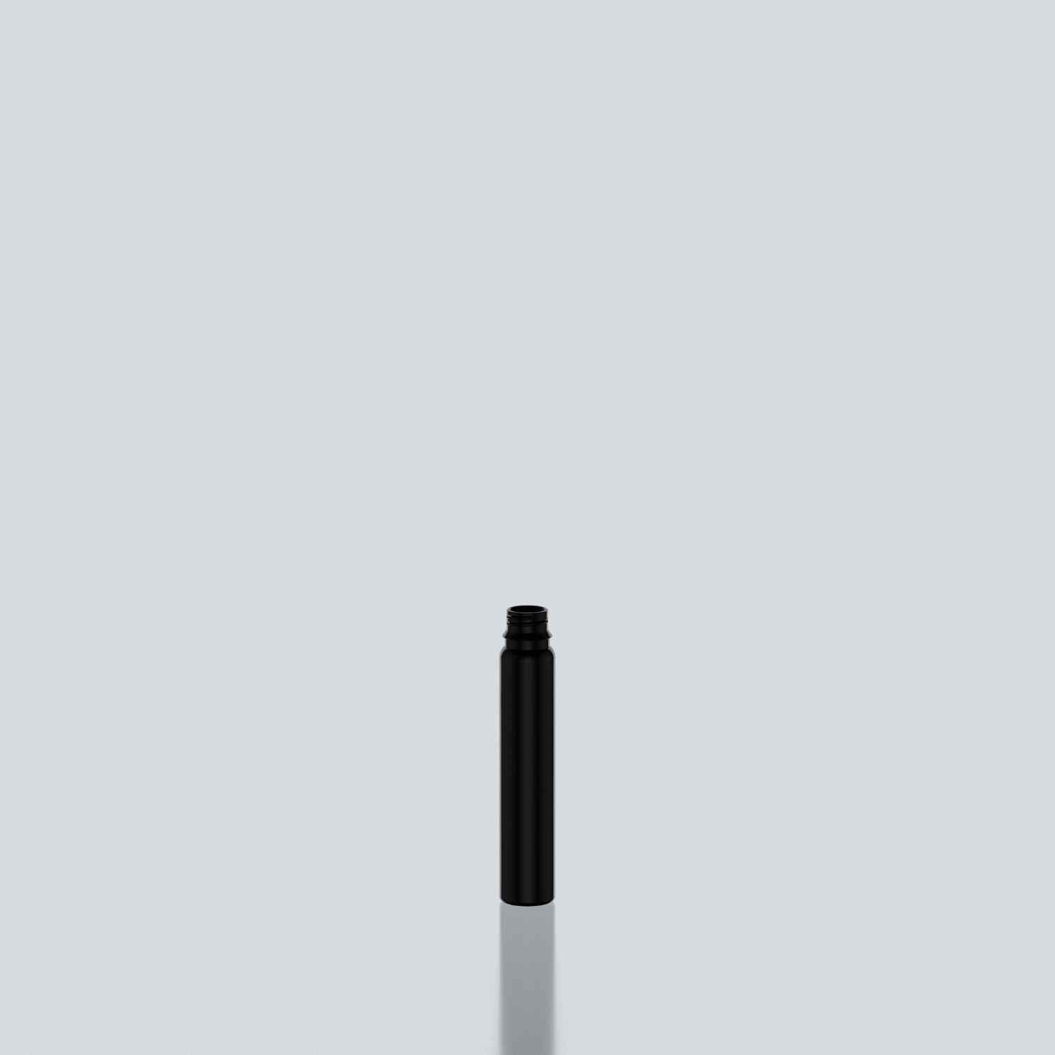 25ml Single-dose PET Bottle - 18mm - Black 