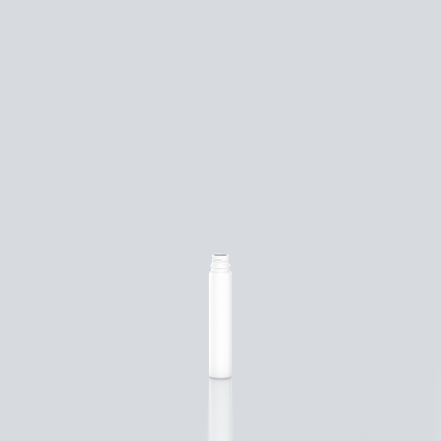 25ml Single-dose PET Bottle - 18mm - White