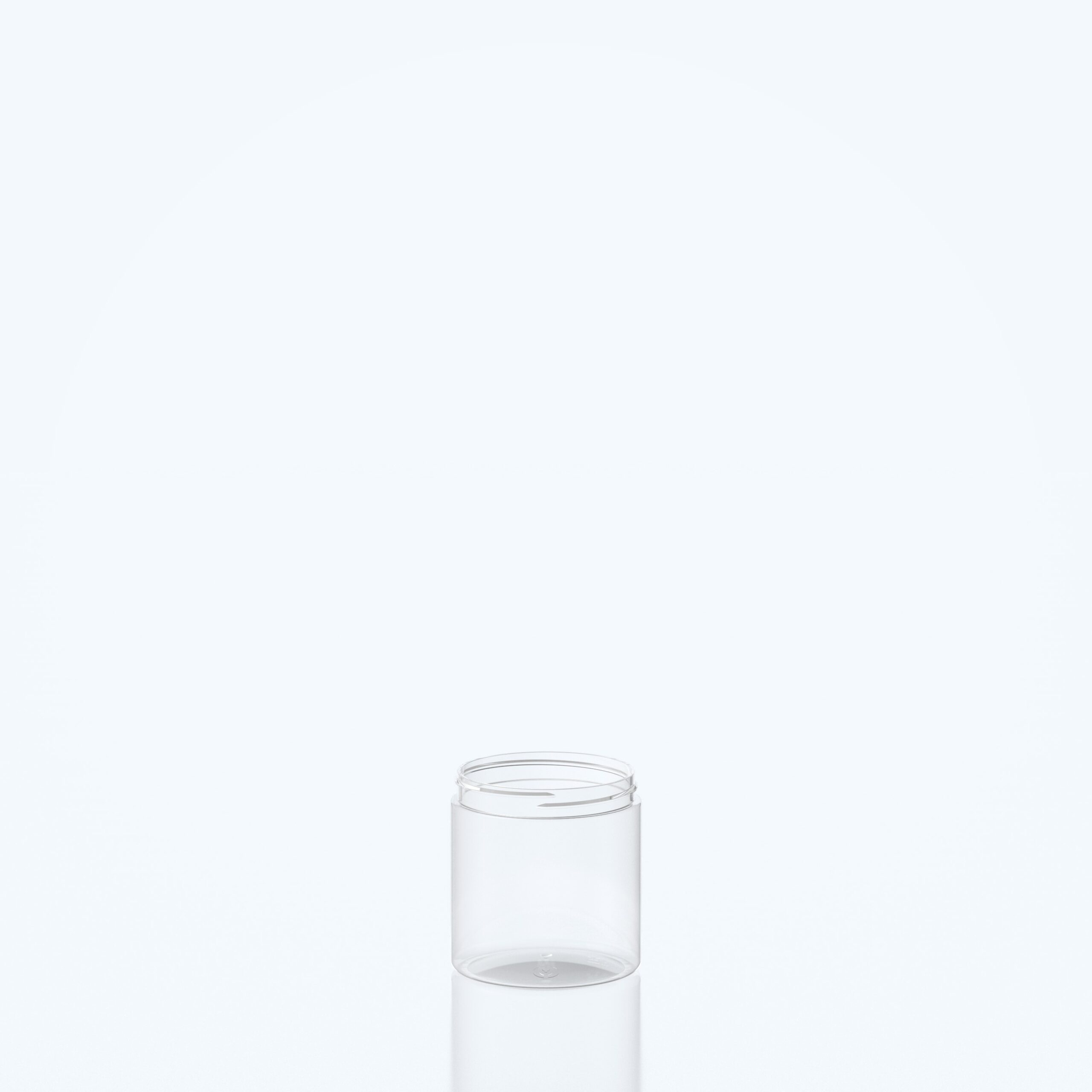 250ml Cylindrical PET Jar - 70SP400 - Clear