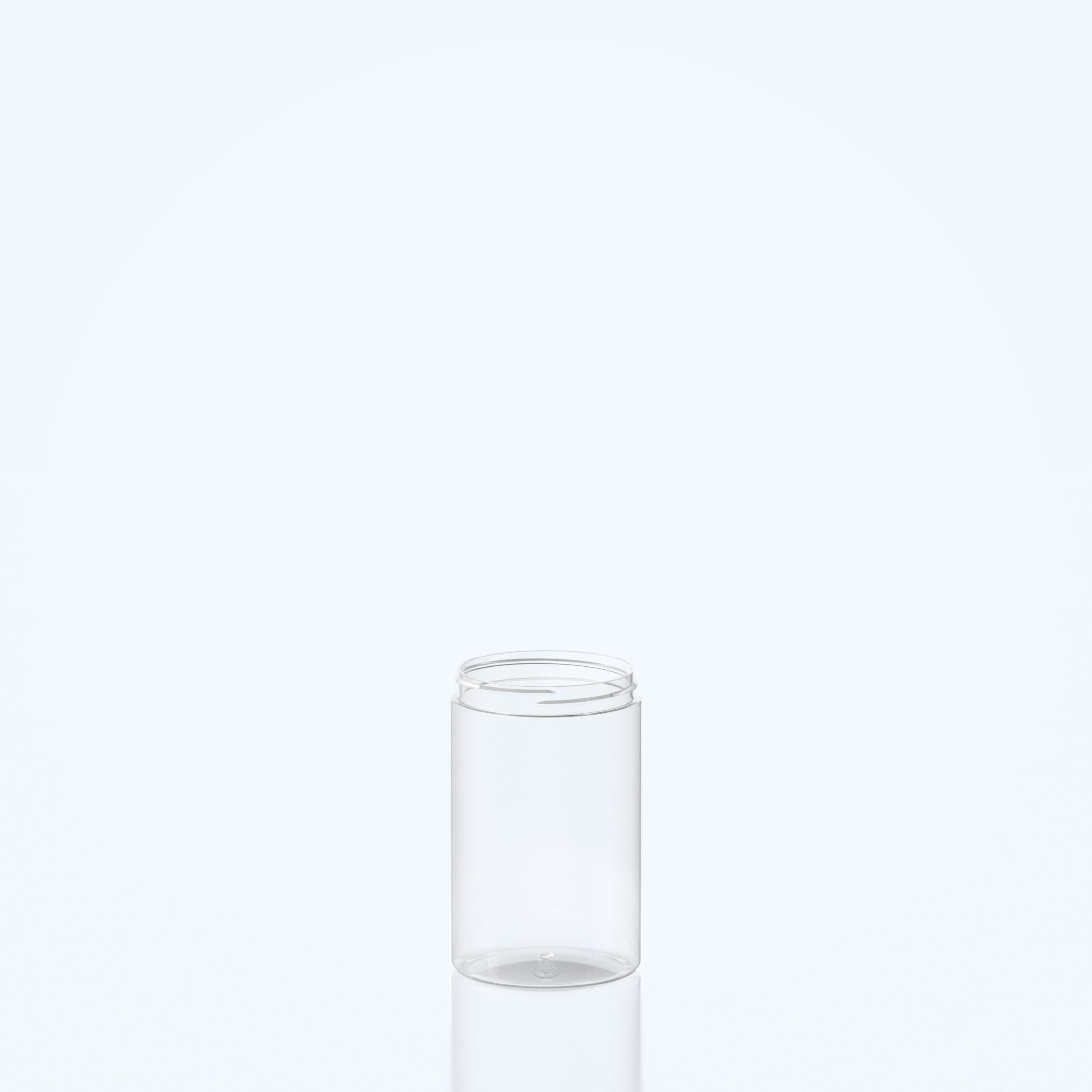 400ml Cylindrical PET jar - 70SP400 - Clear