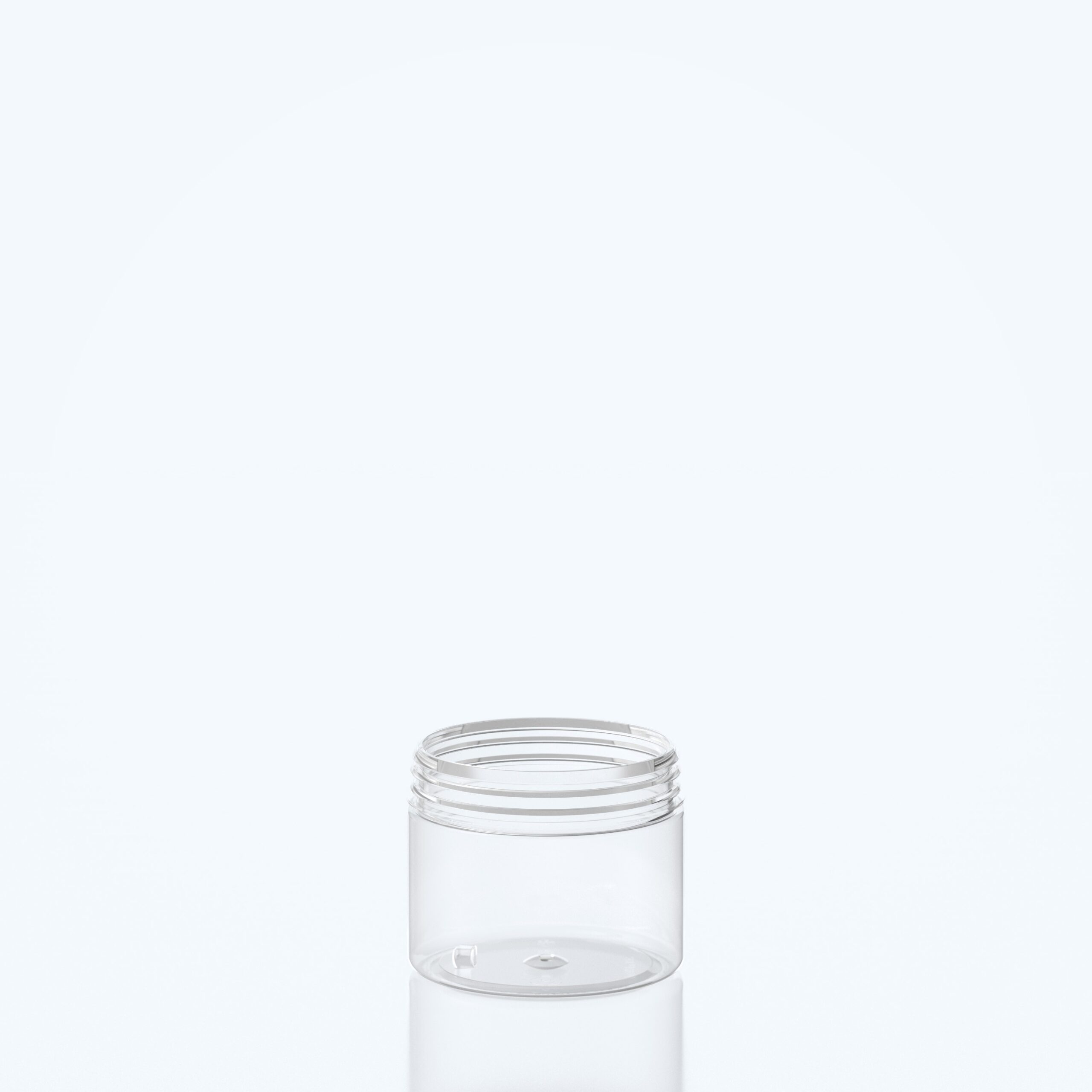 500ml Cylindrical PET Jar - 102SNAP - Clear