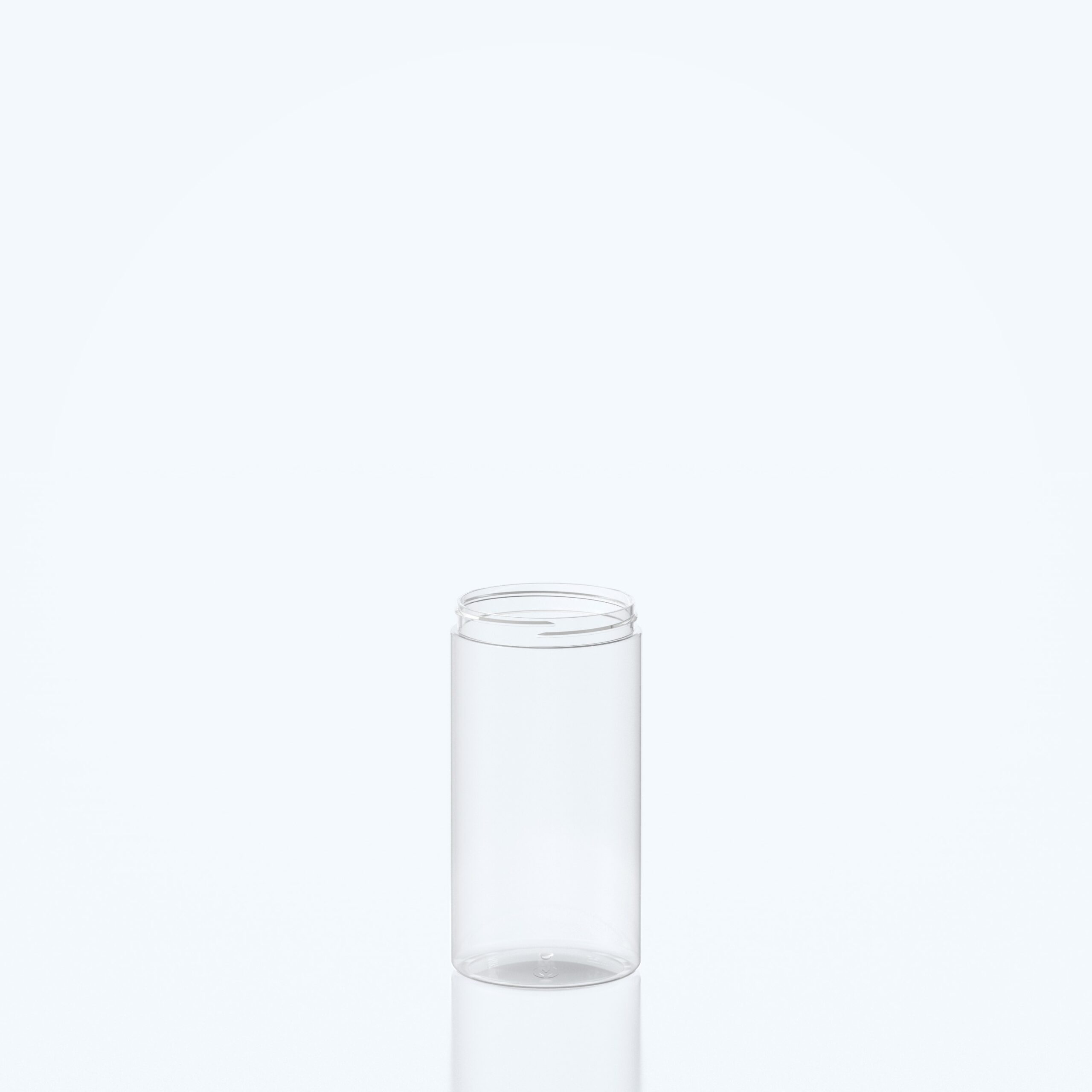 500ml Cylindrical PET Jar - 70SP400 - Clear