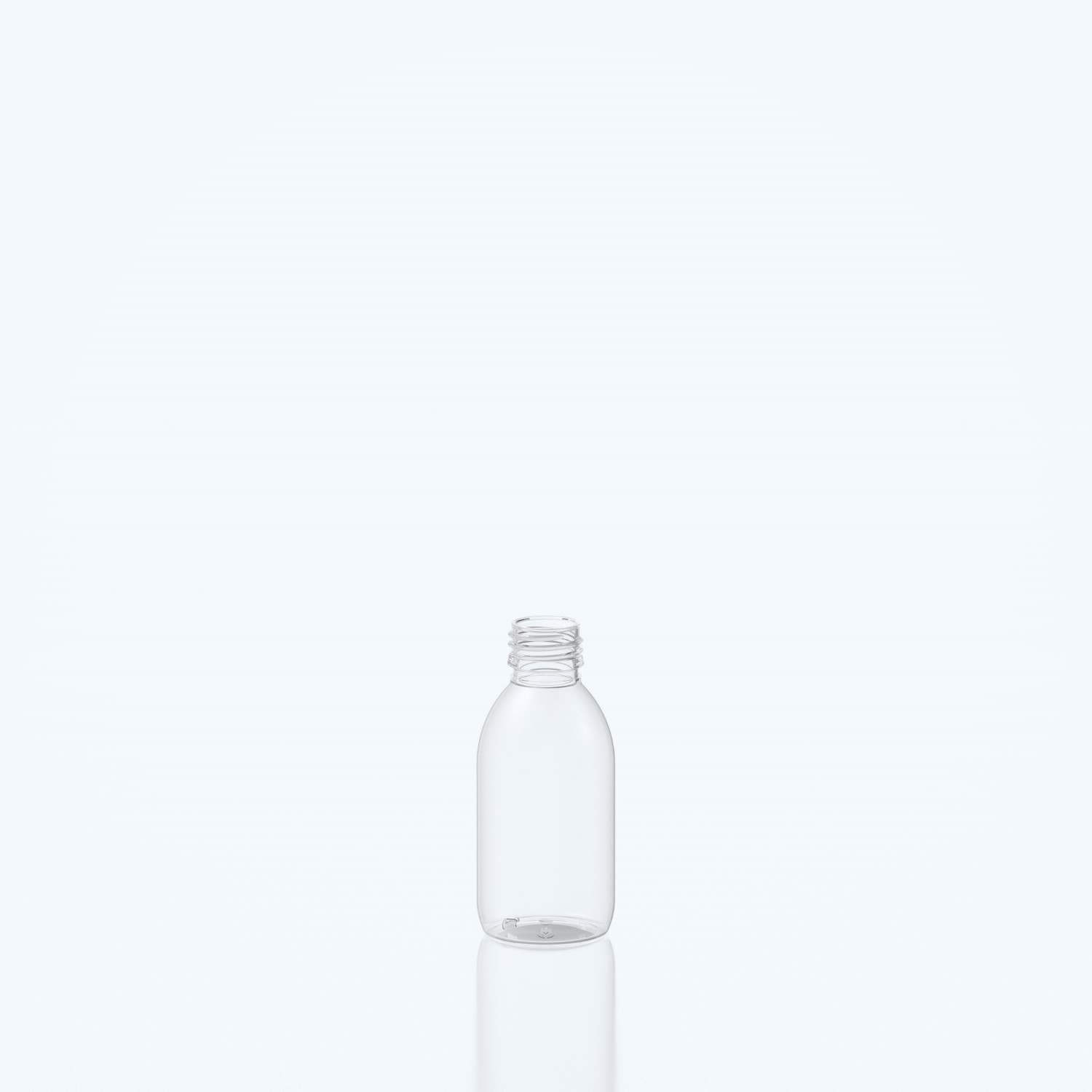 150ml Syrup PET Bottle - 28ROPP - Clear