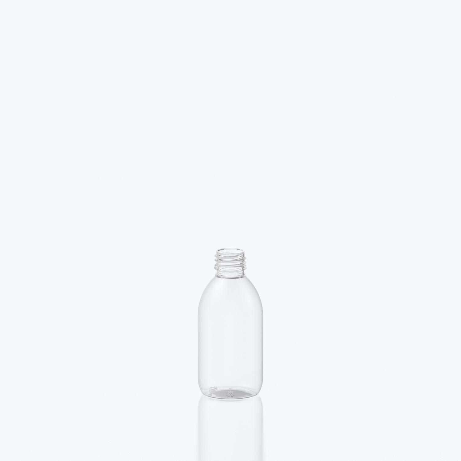 200ml Syrup PET Bottle - 28ROPP - Clear