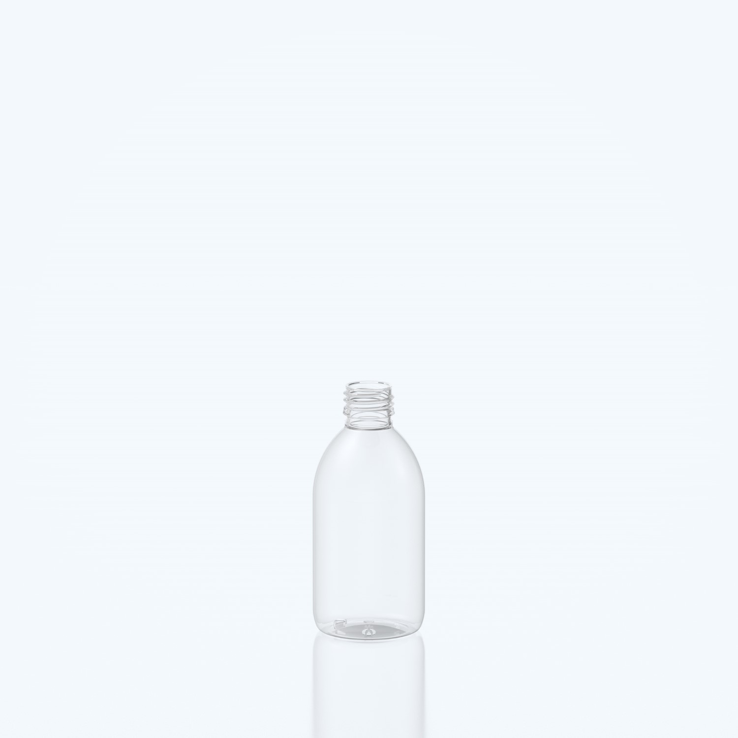 250ml Syrup PET Bottle - 28ROPP - Clear