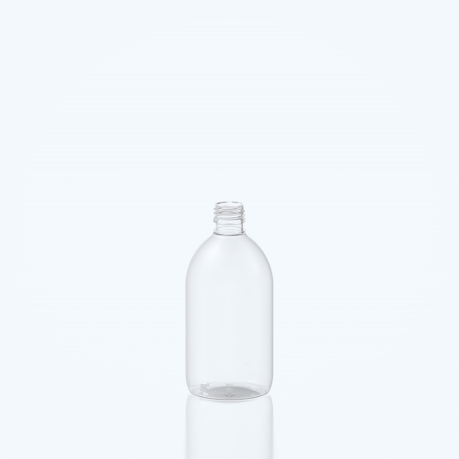 500ml Syrup PET Bottle - 28ROPP - Clear