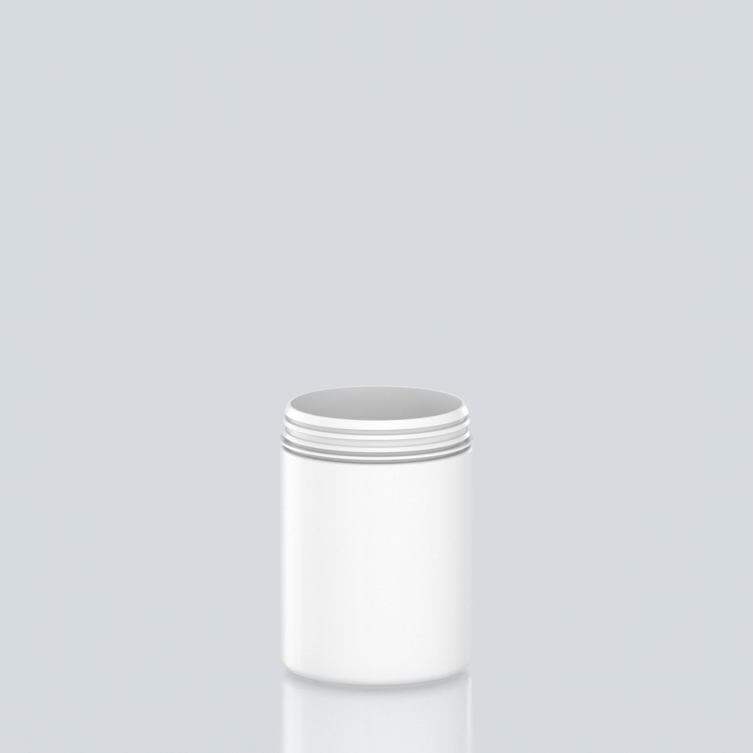 1000ml Cylindrical PET jar - 102SNAP - White