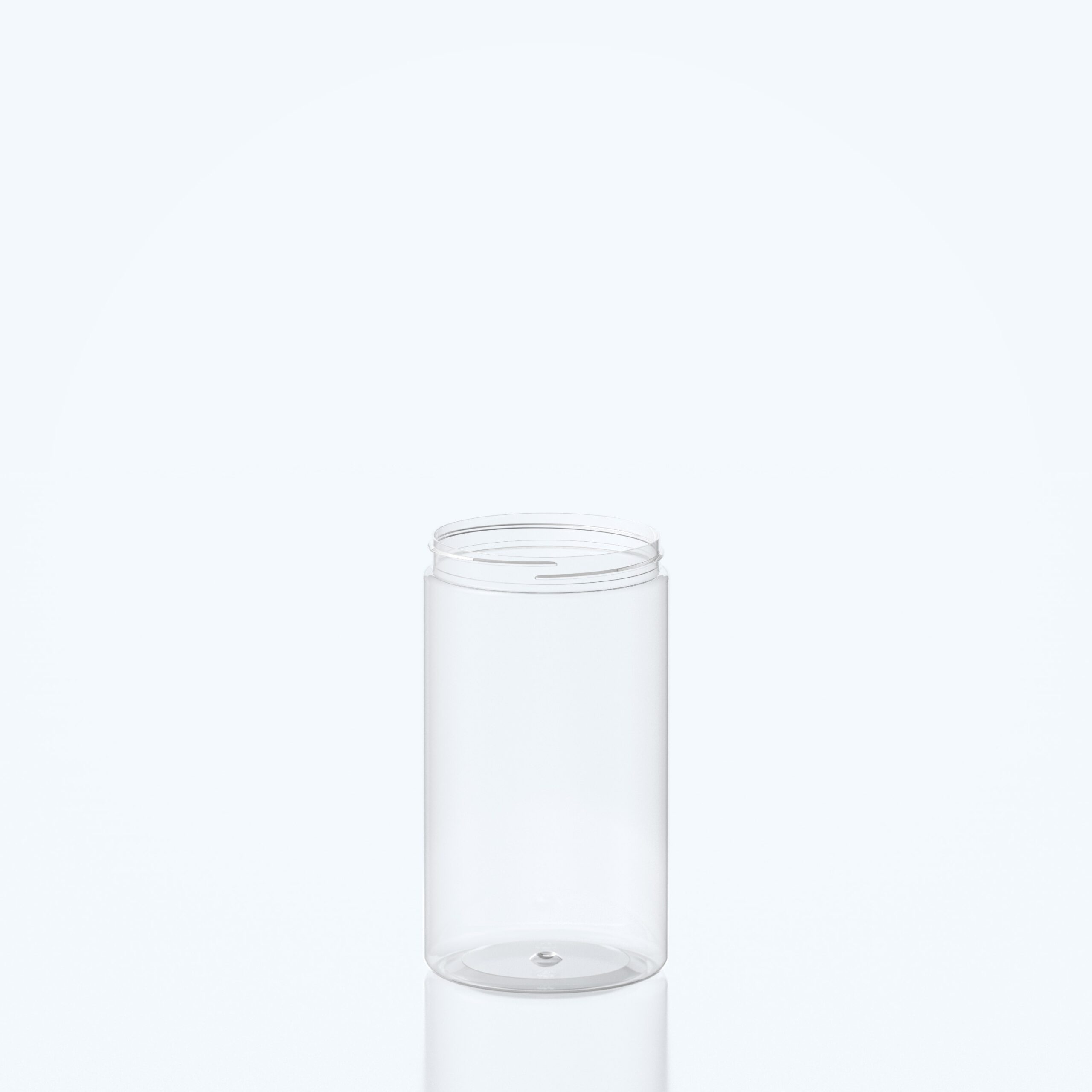 1000ml Cylindrical PET jar - 89SP400 - Clear