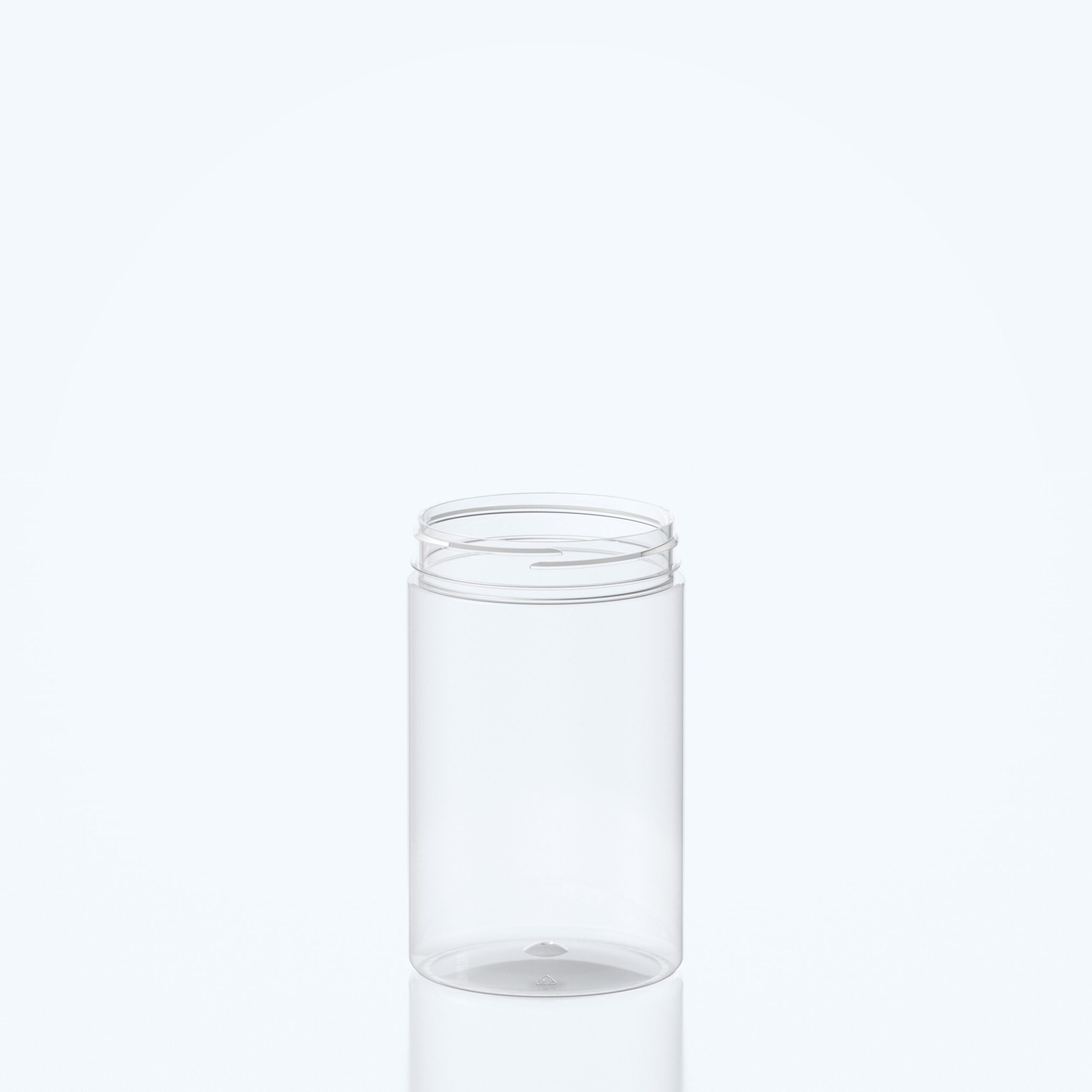 1250ml Cylindrical High Neck PET Jar - 100SP400 high - Clear