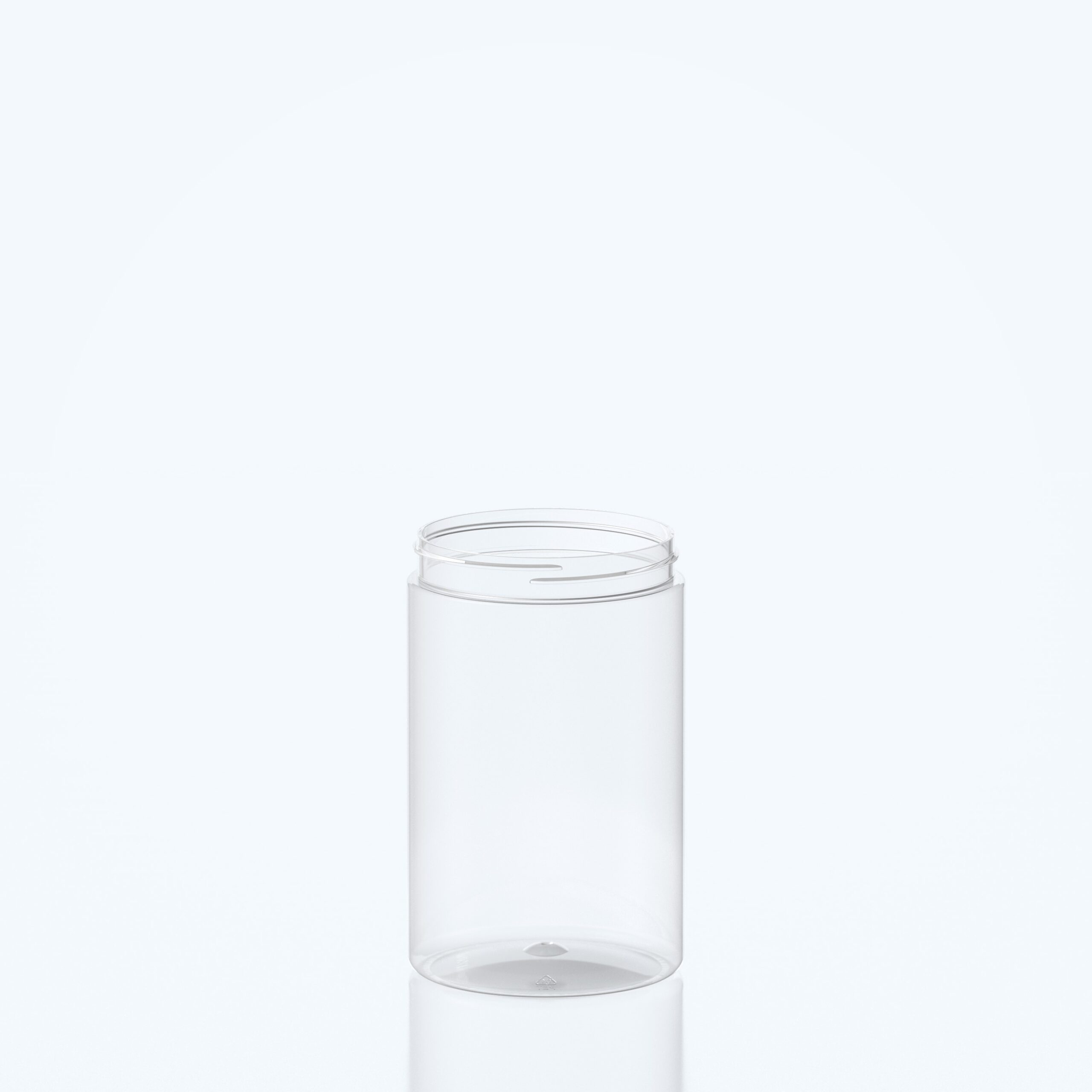 1250ml Cylindrical PET Jar - 100SP400 - Clear