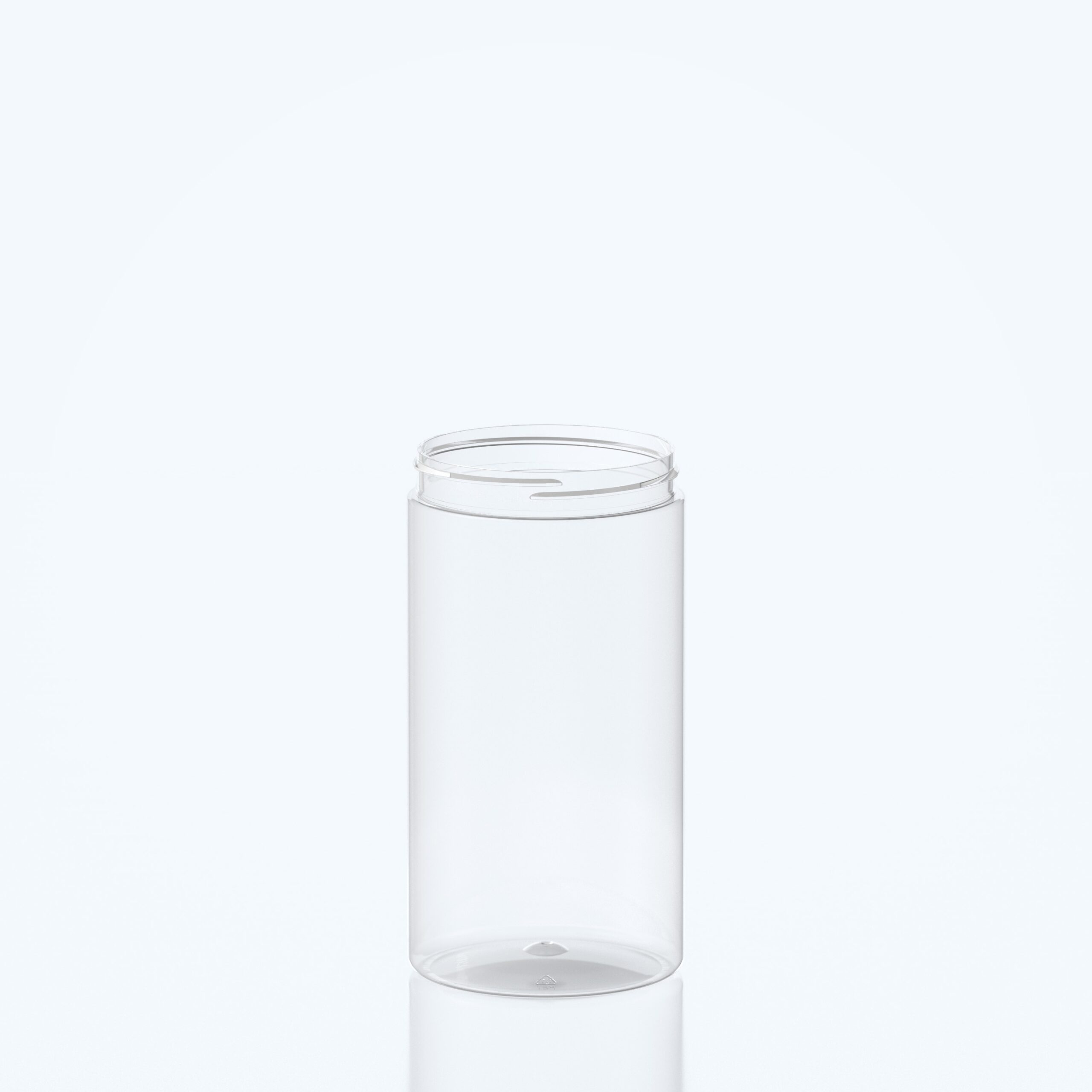 1500ml Cylindrical PET Jar - 100SP400 - Clear